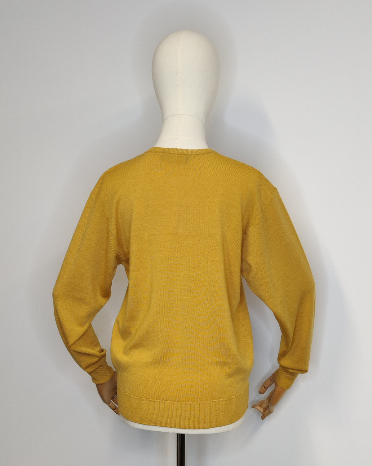 Vintage Straven Pure Merino Wool Crew Neck Jumper