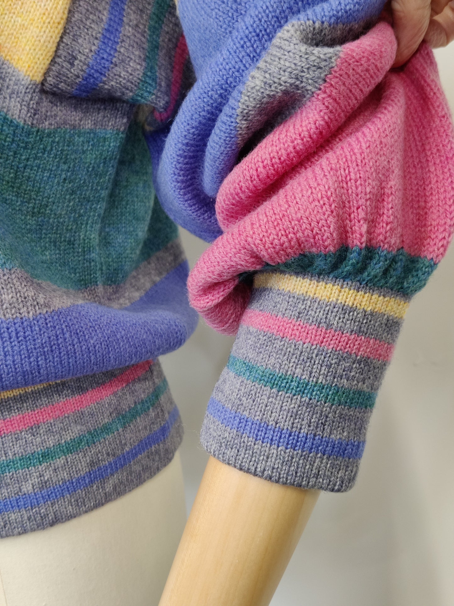 Vintage Striped Jumper