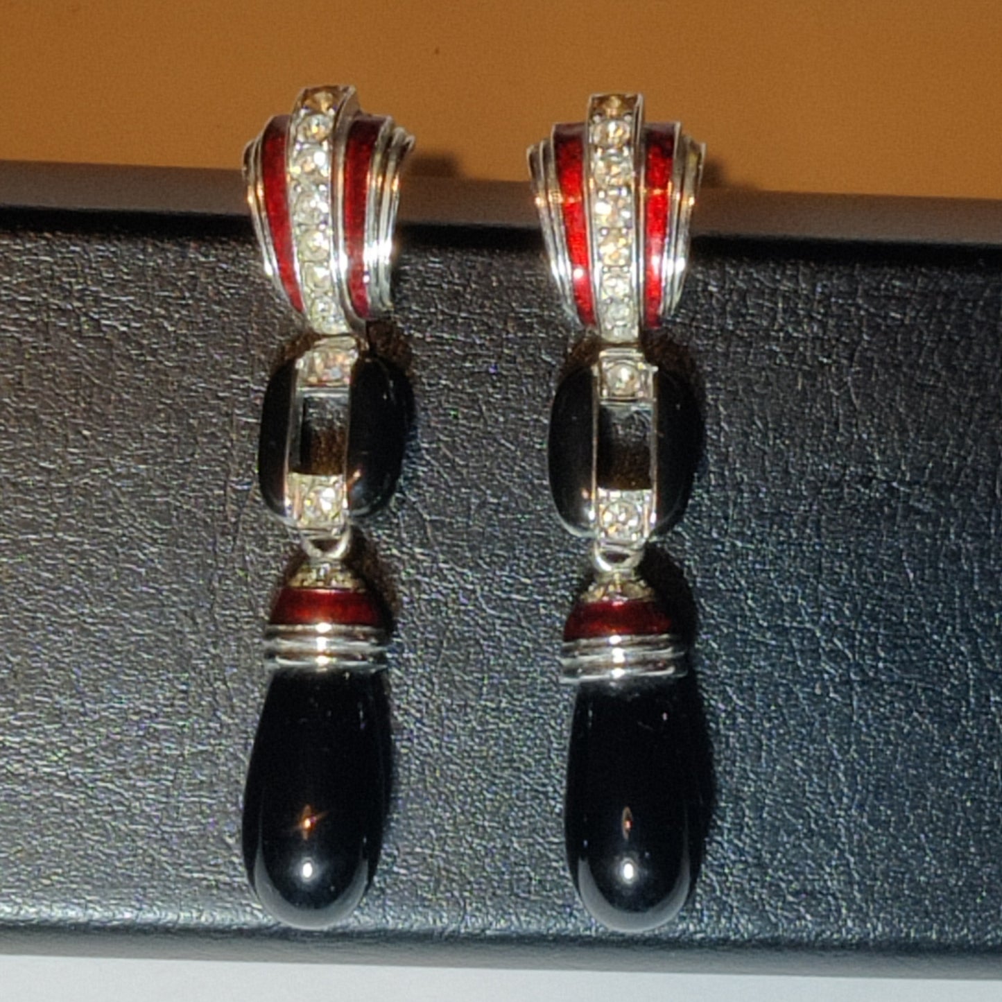1980s Art Deco Style Earrings