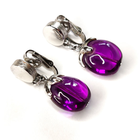 Trifari Clip Earrings