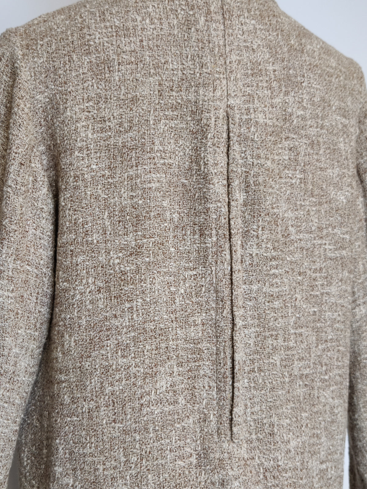 1930s Hand Tailored Art Deco Jacket with Weighted Hem