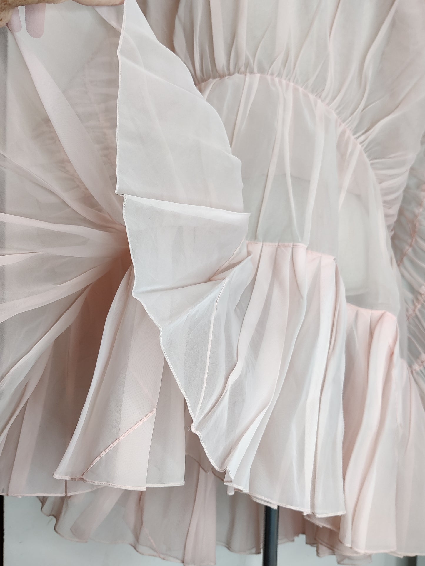 1950s Tiered Petticoat Skirt