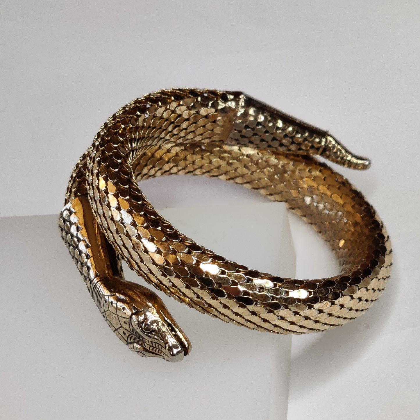 Vintage Whiting & Davis Snake Bracelet