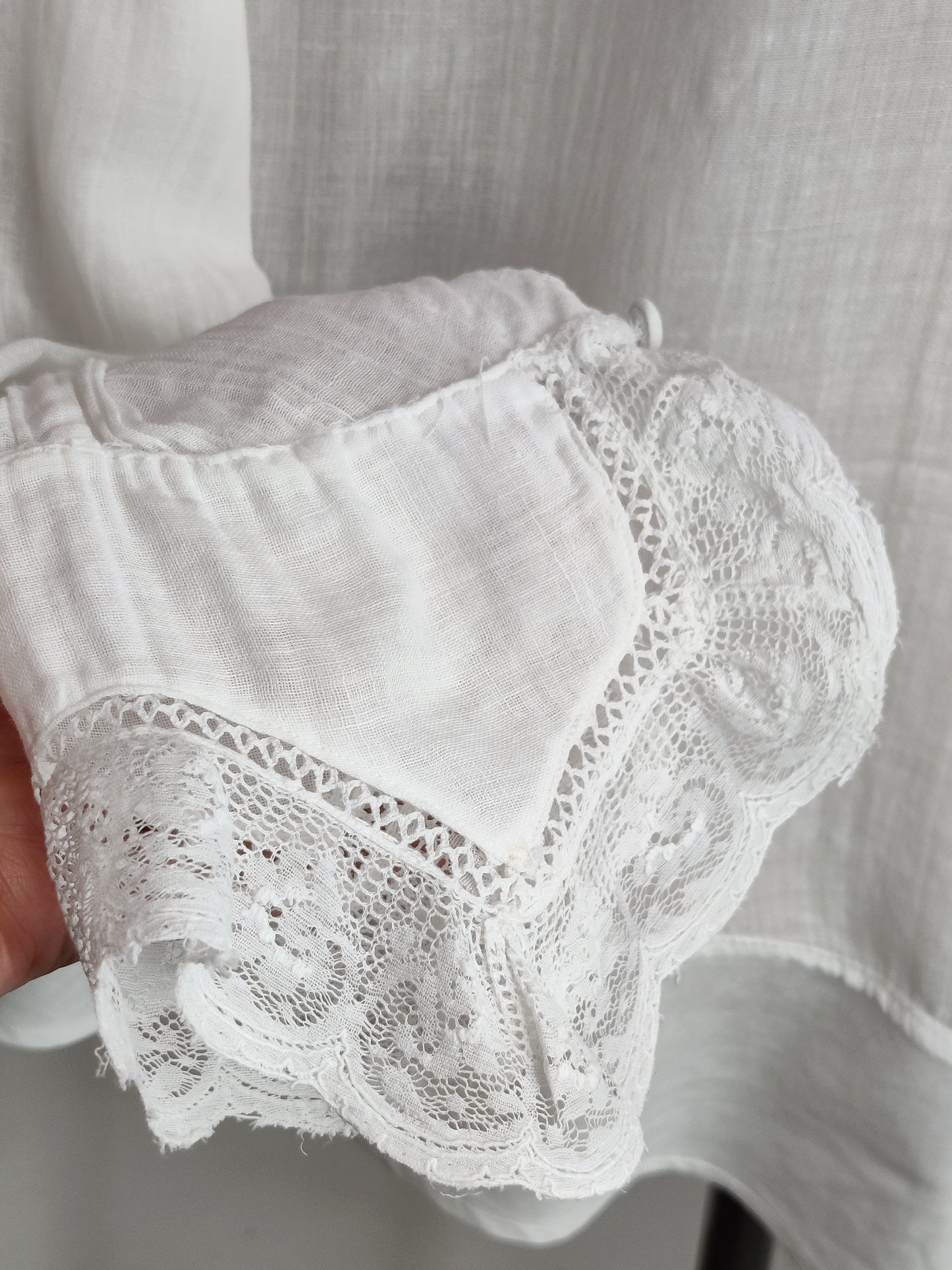 Antique Whitework and Lace Blouse