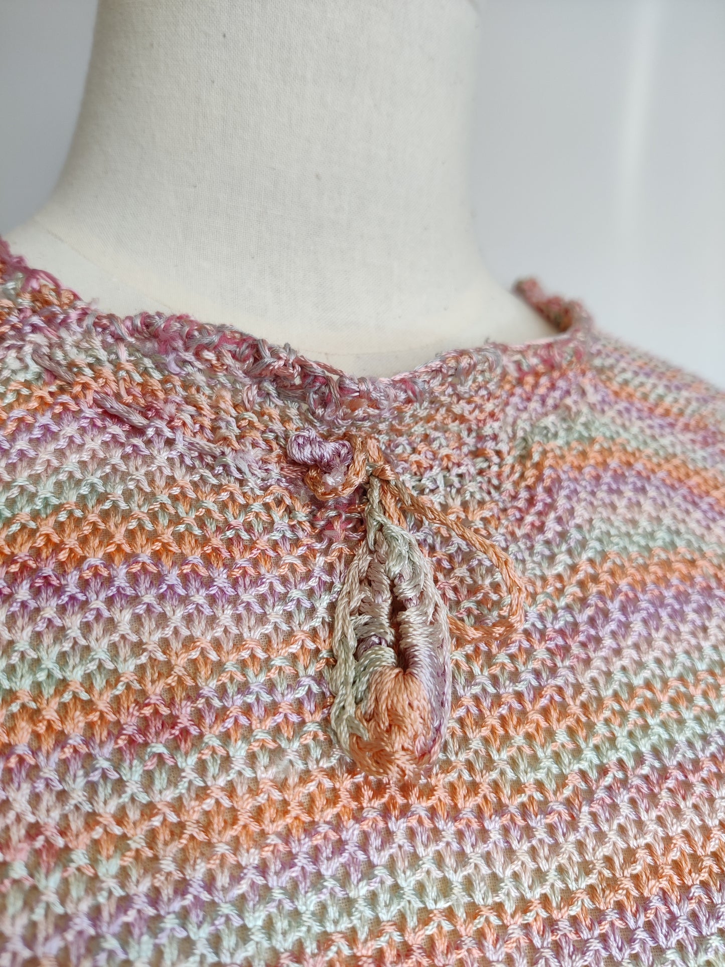 Hand Knitted Ombre Top