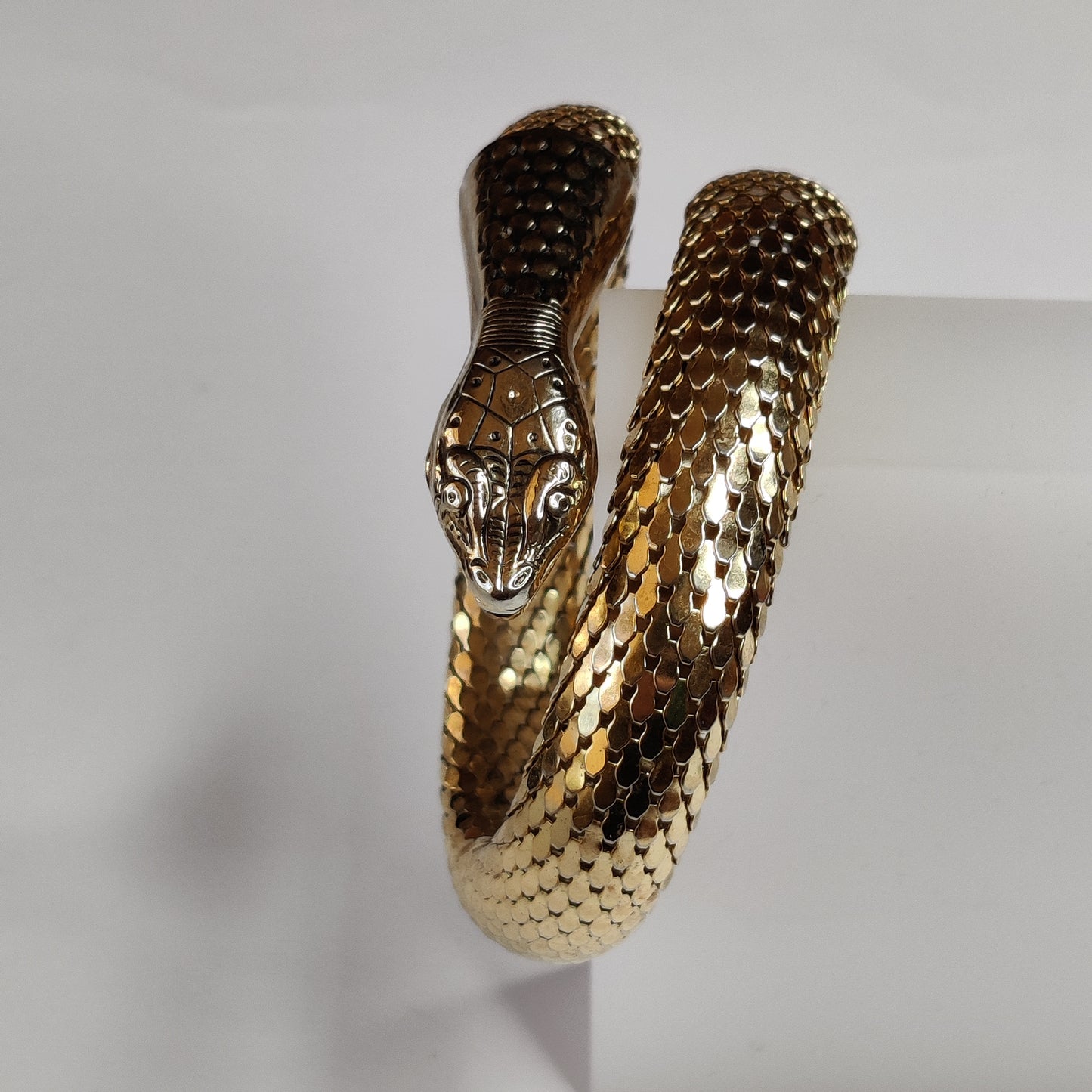 Vintage Whiting & Davis Snake Bracelet