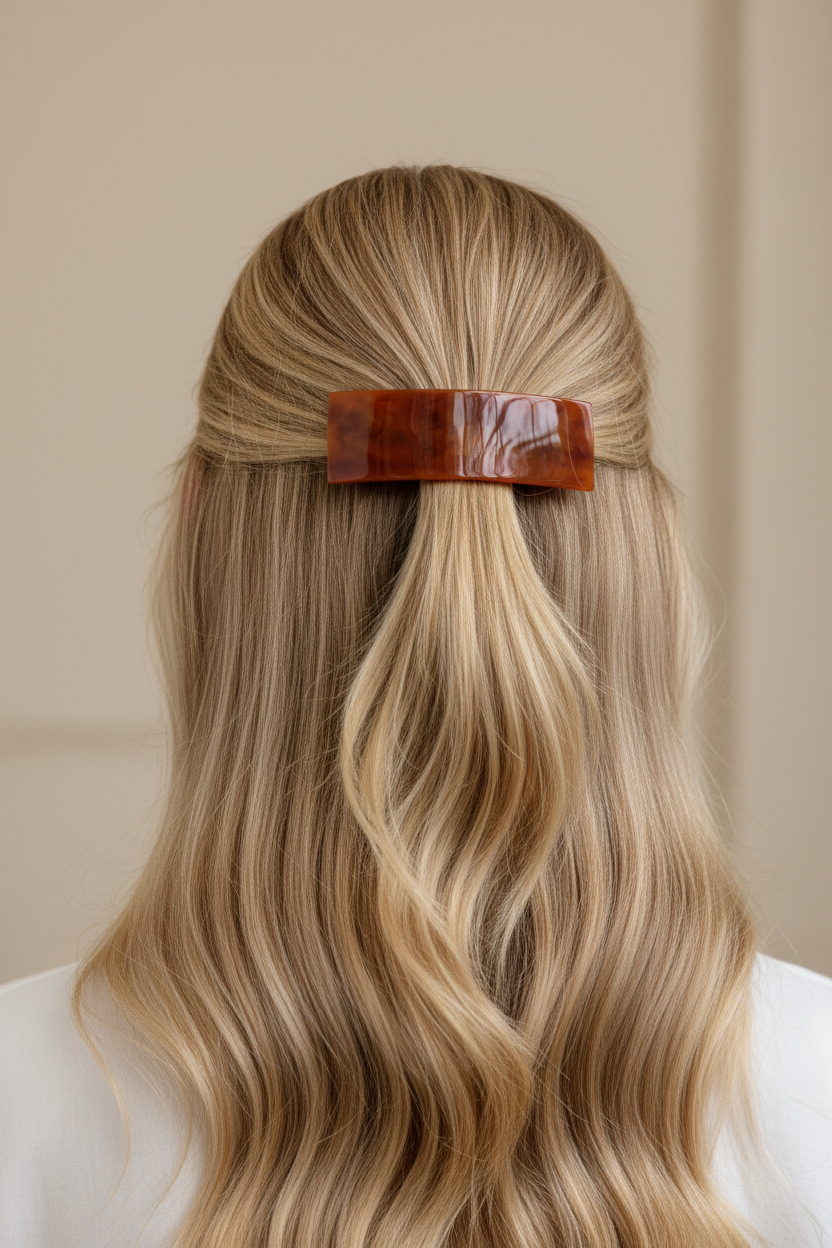 1980s French Barrette