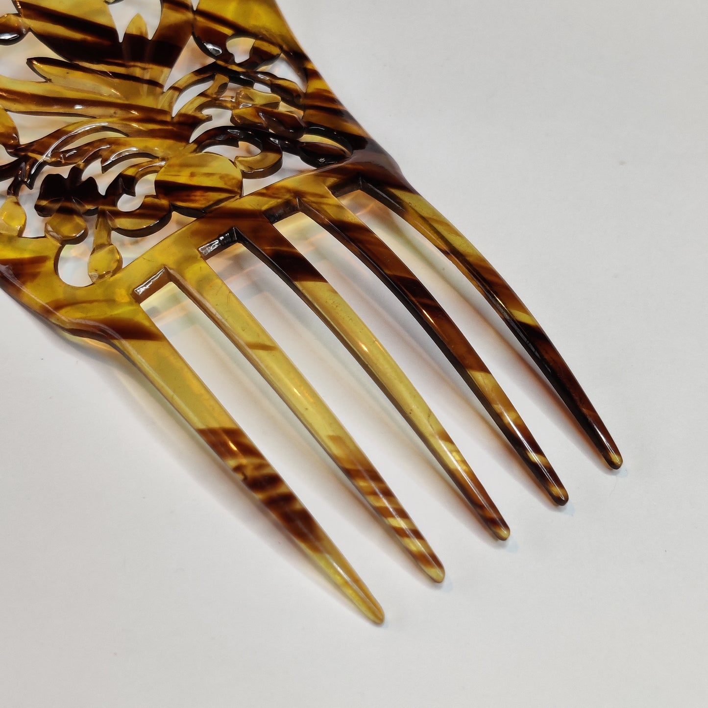 Art Deco Celluloid Hair Comb