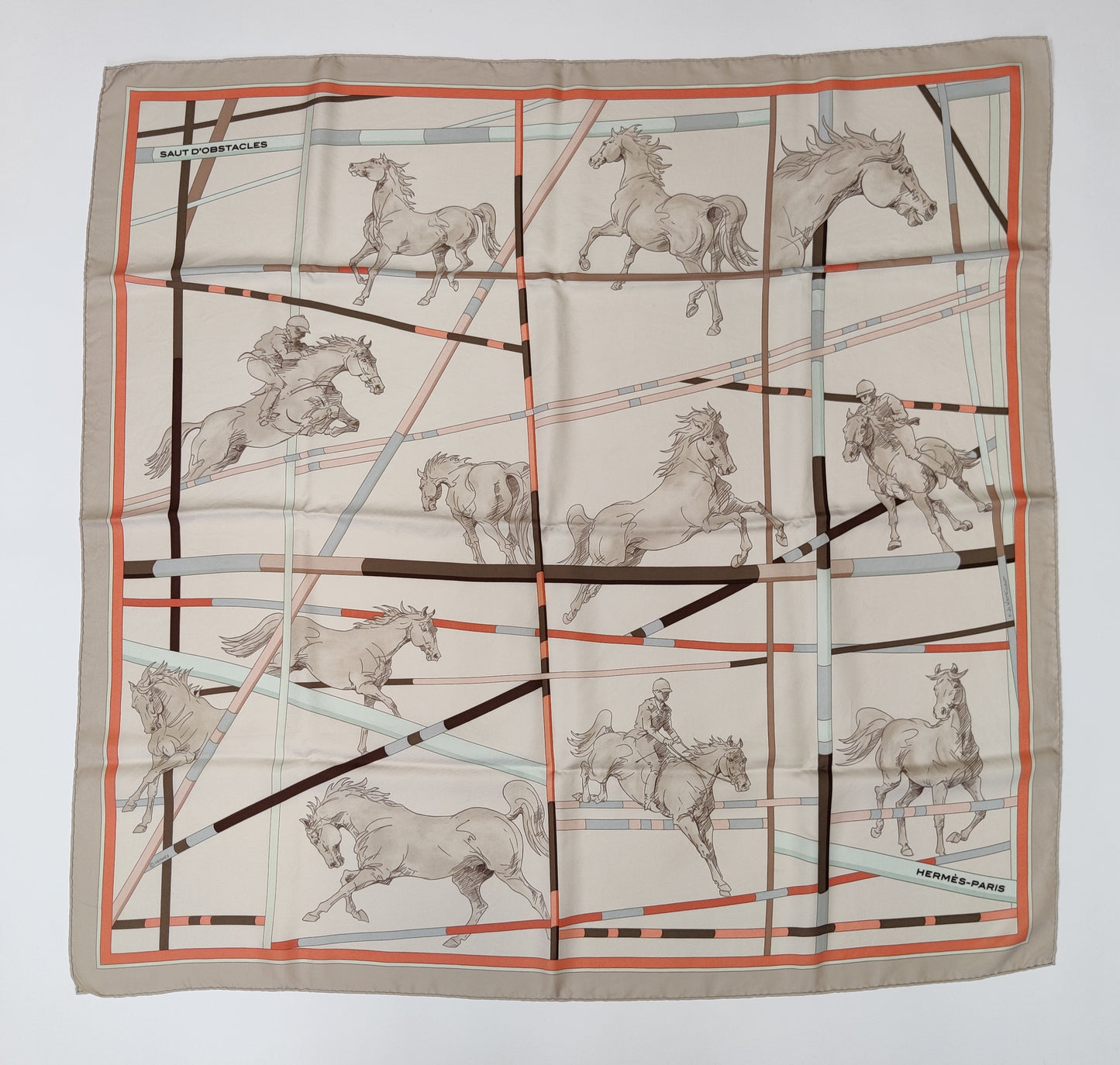 Hermes Silk Scarf