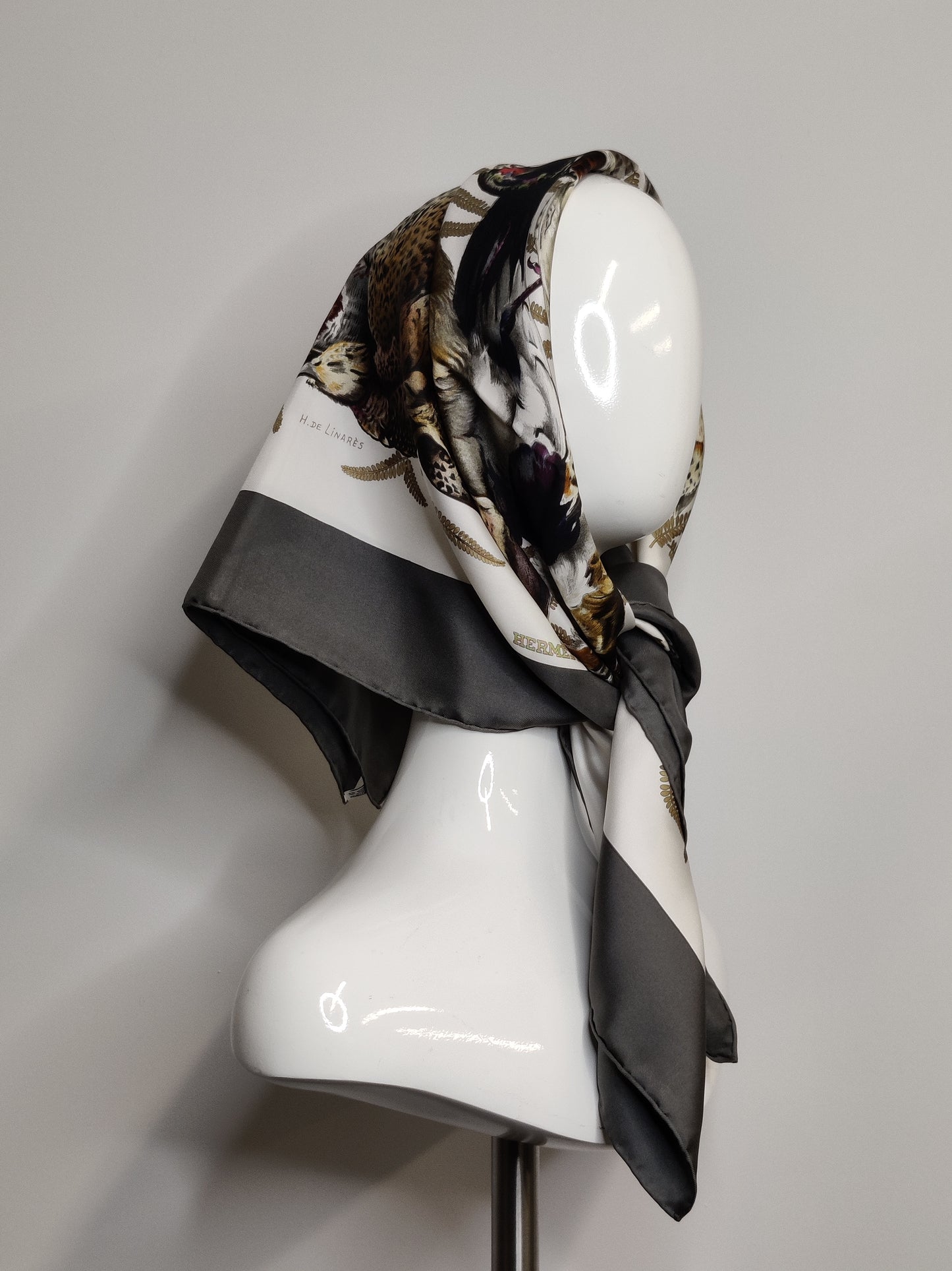 Hermes Silk Scarf
