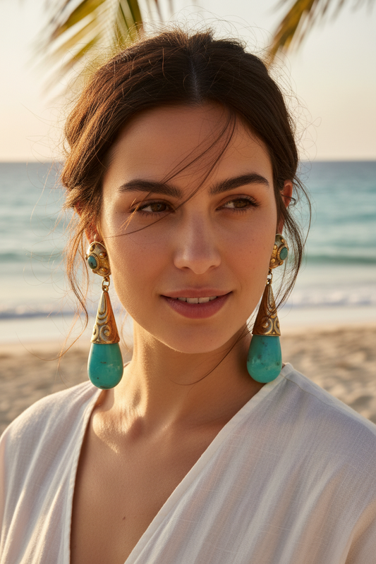 1980s Statement Clip Earrings