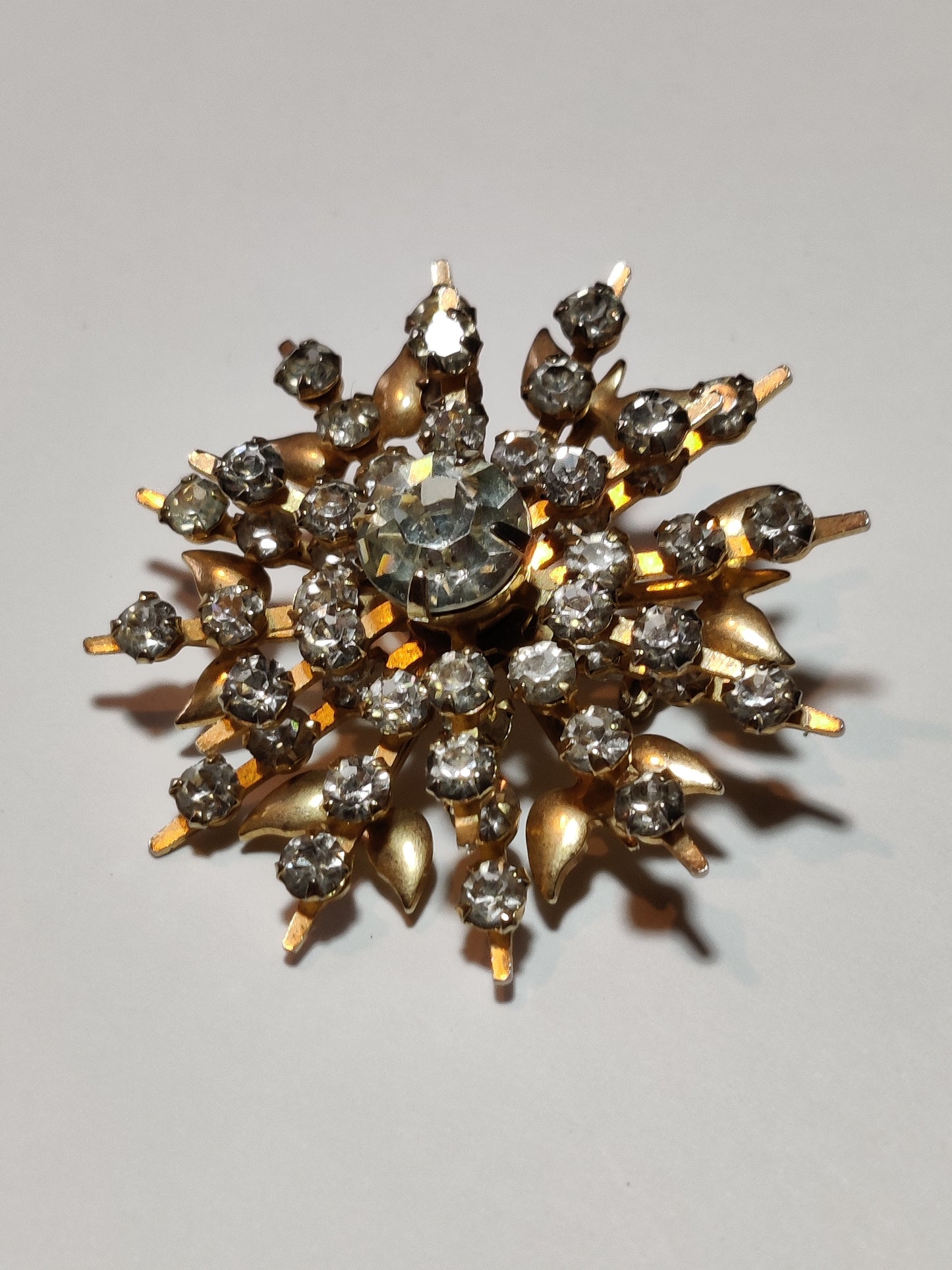 Vintage Diamante Brooch