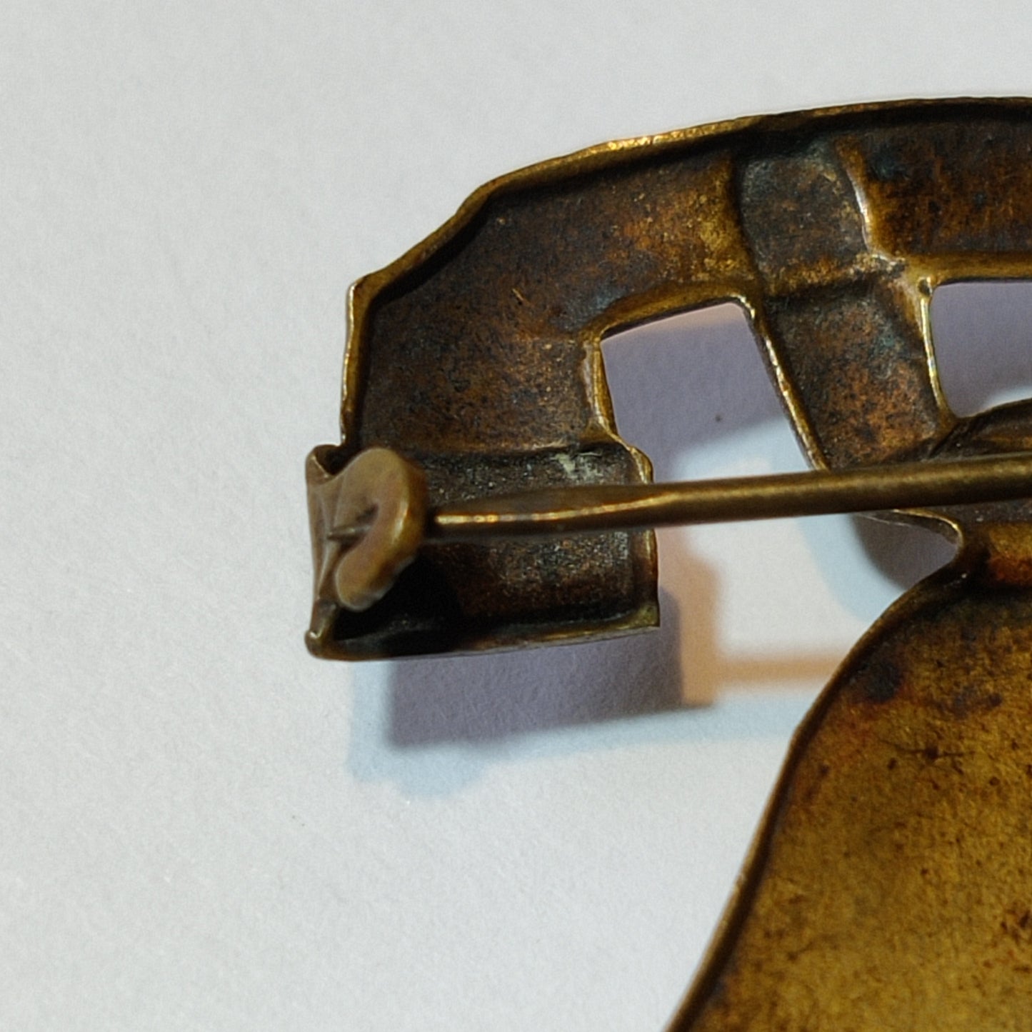 Vintage Telephone Brooch