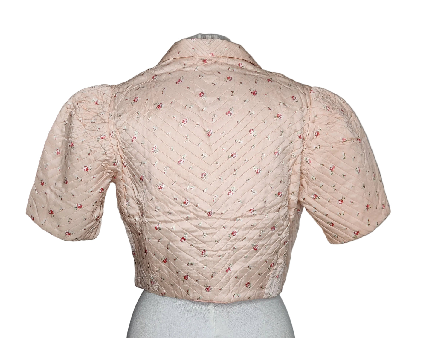 Vintage Floral Bed Jacket