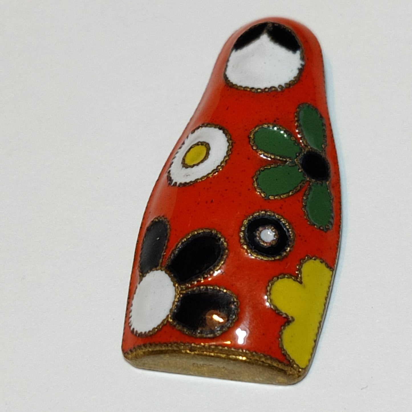 Vintage Matryoshka Enamel Brooch