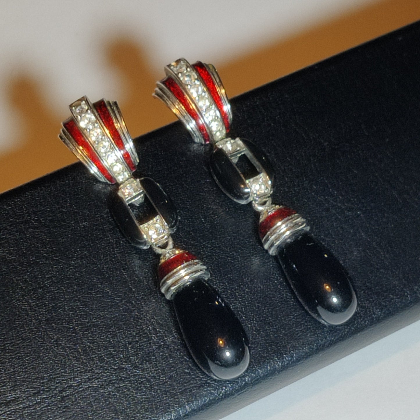 1980s Art Deco Style Earrings