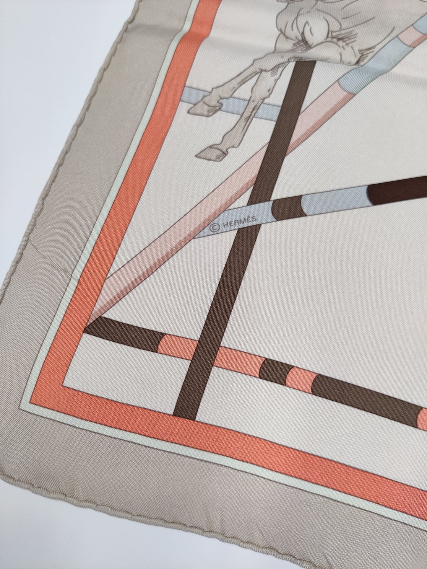 Hermes Silk Scarf