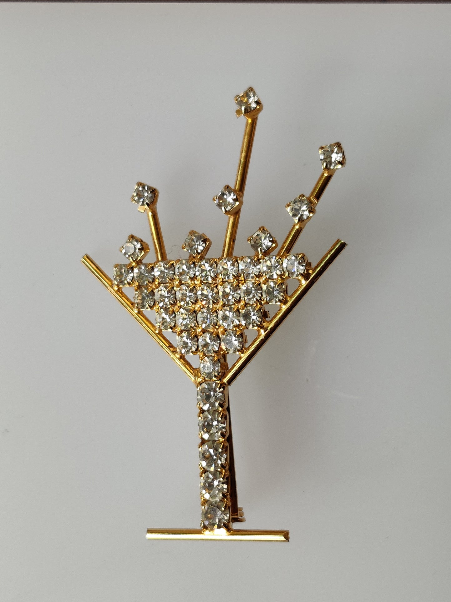 Vintage Cocktail Brooch