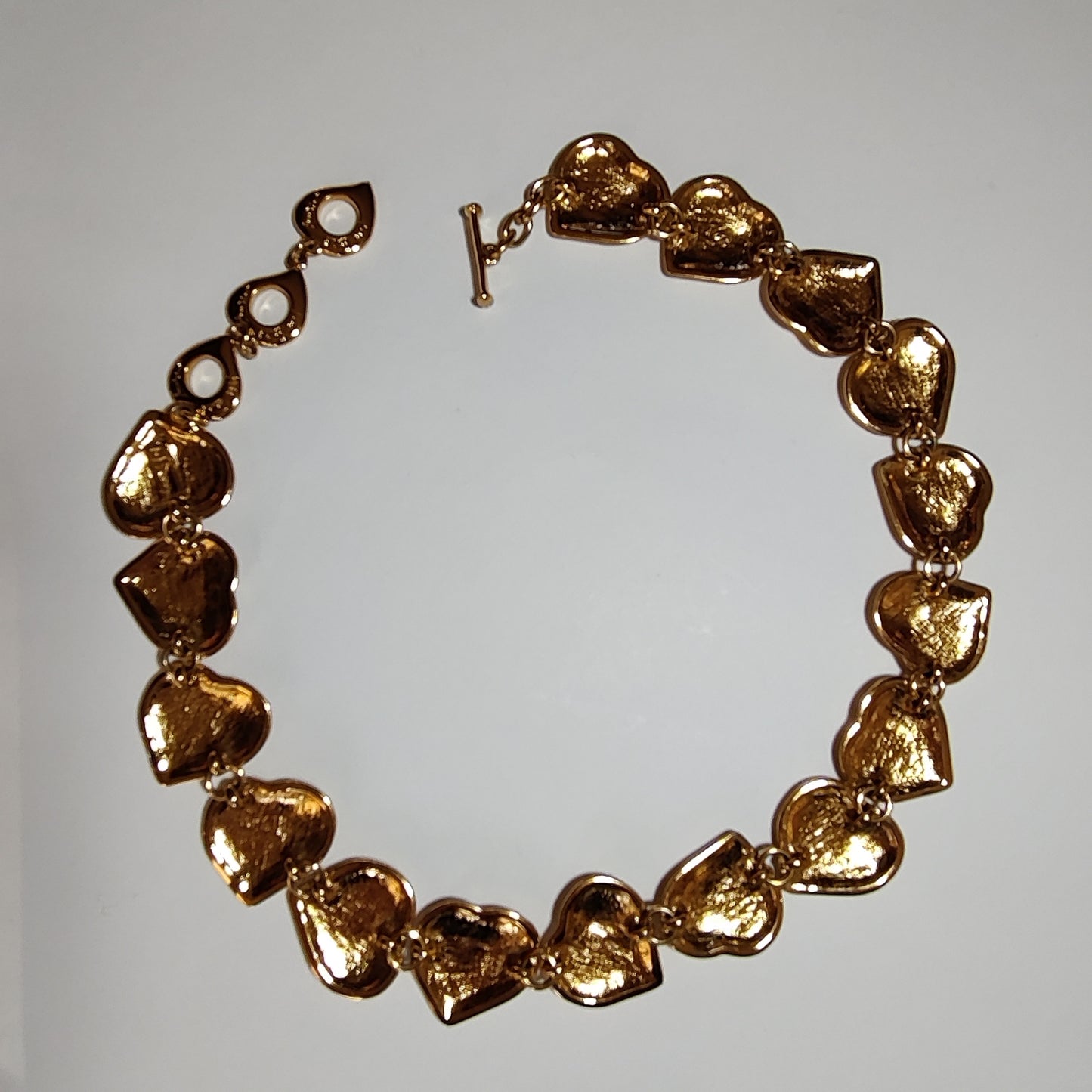 Vintage Ysl Hearts Necklace