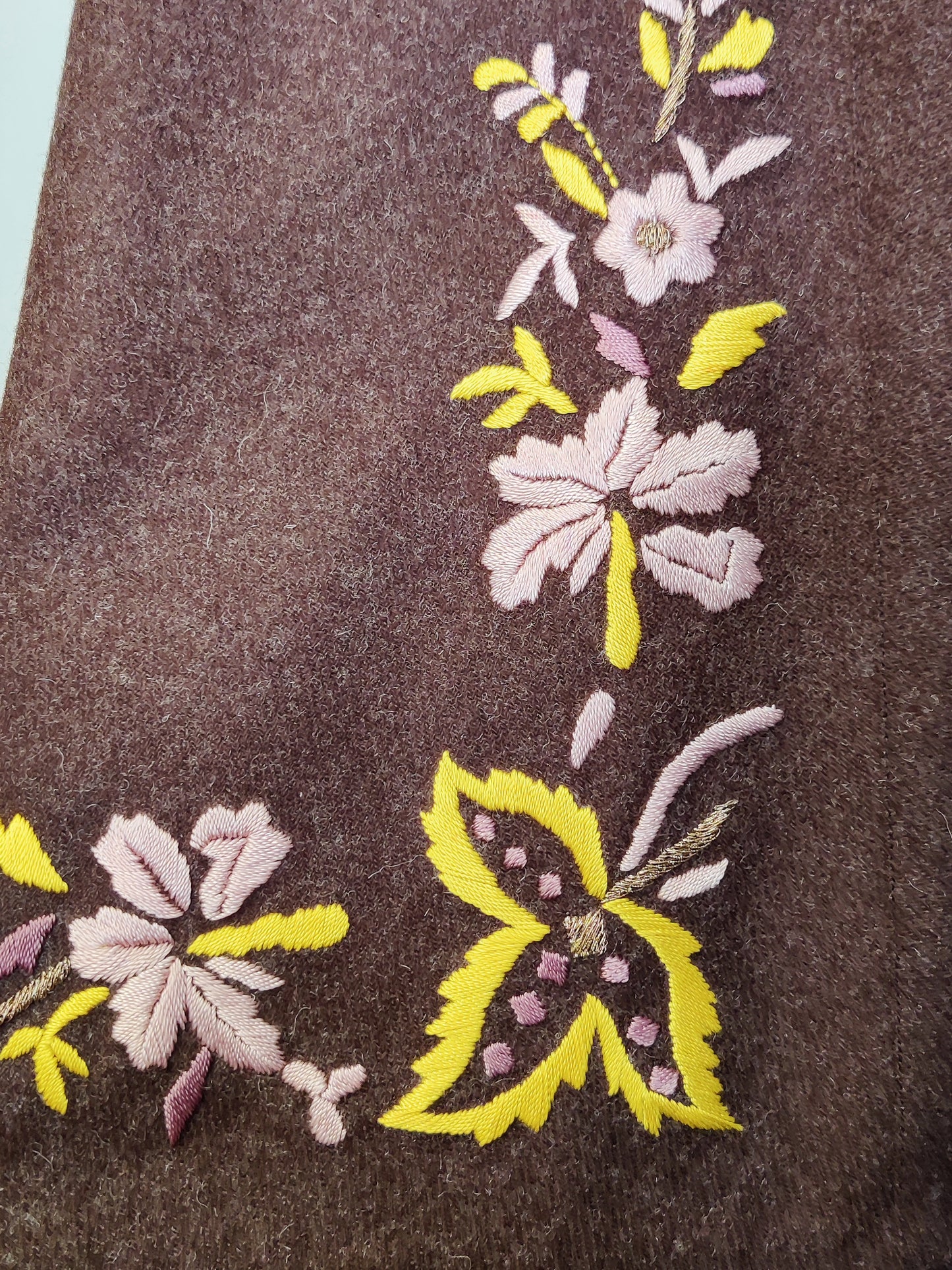 Megan Park Embroidered Skirt