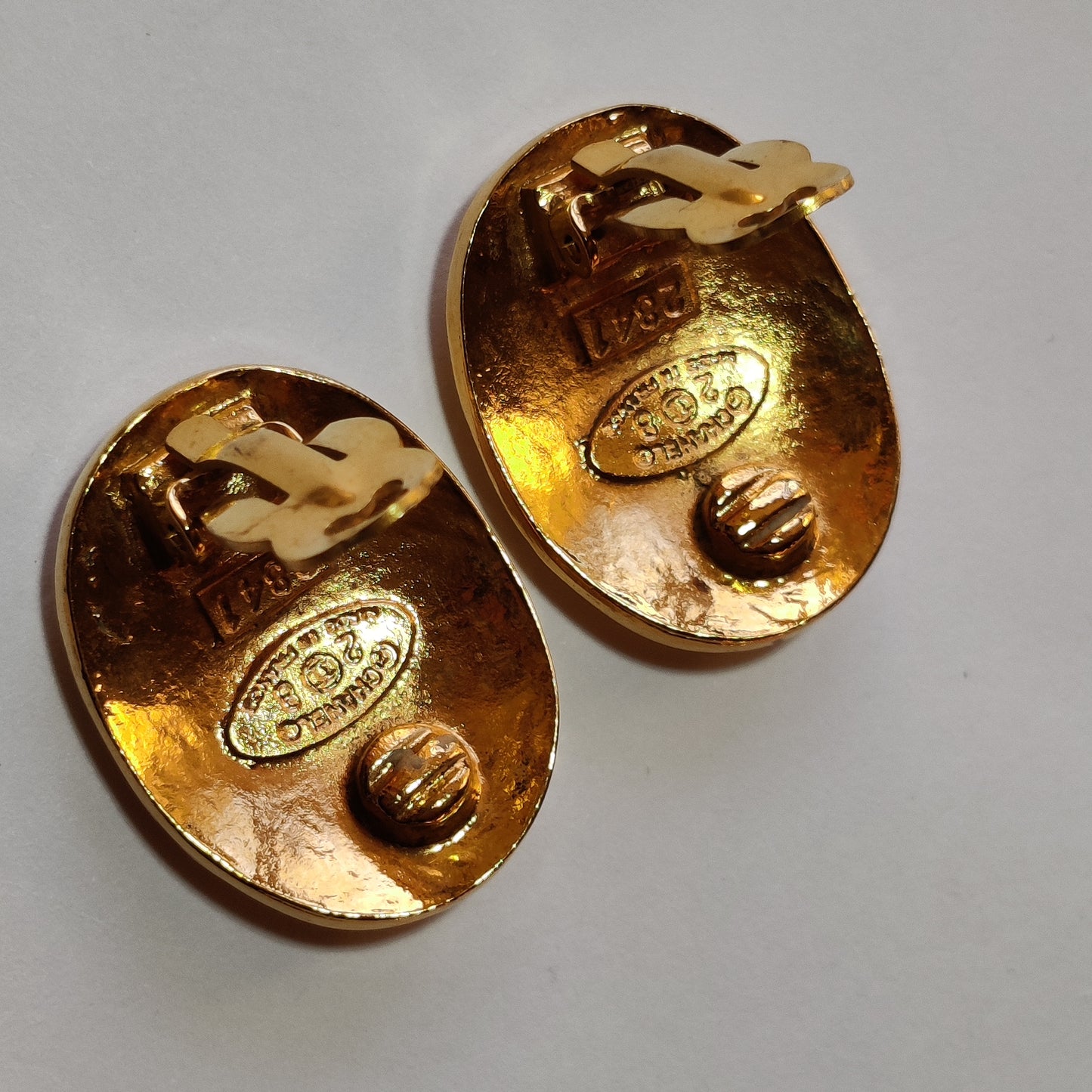 Vintage Chanel Clip Earrings
