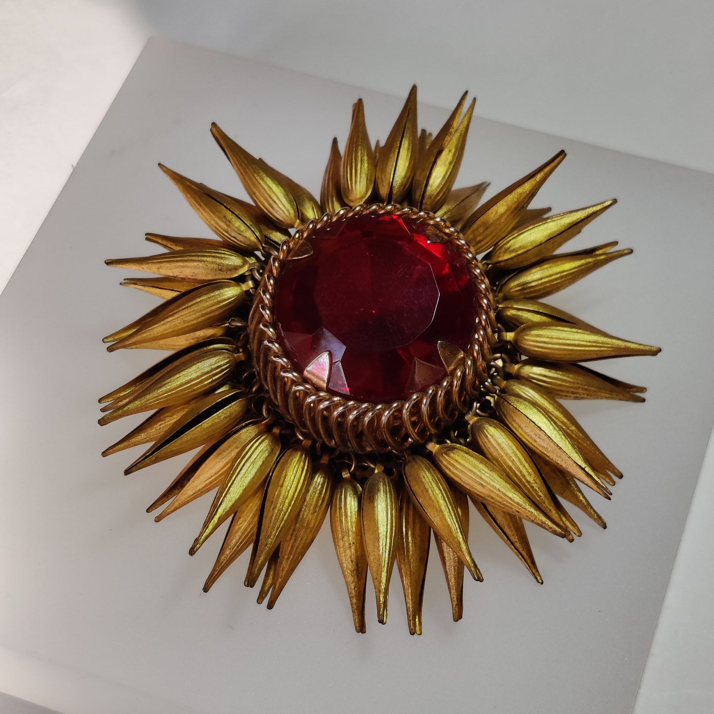 1950s Flower Brooch