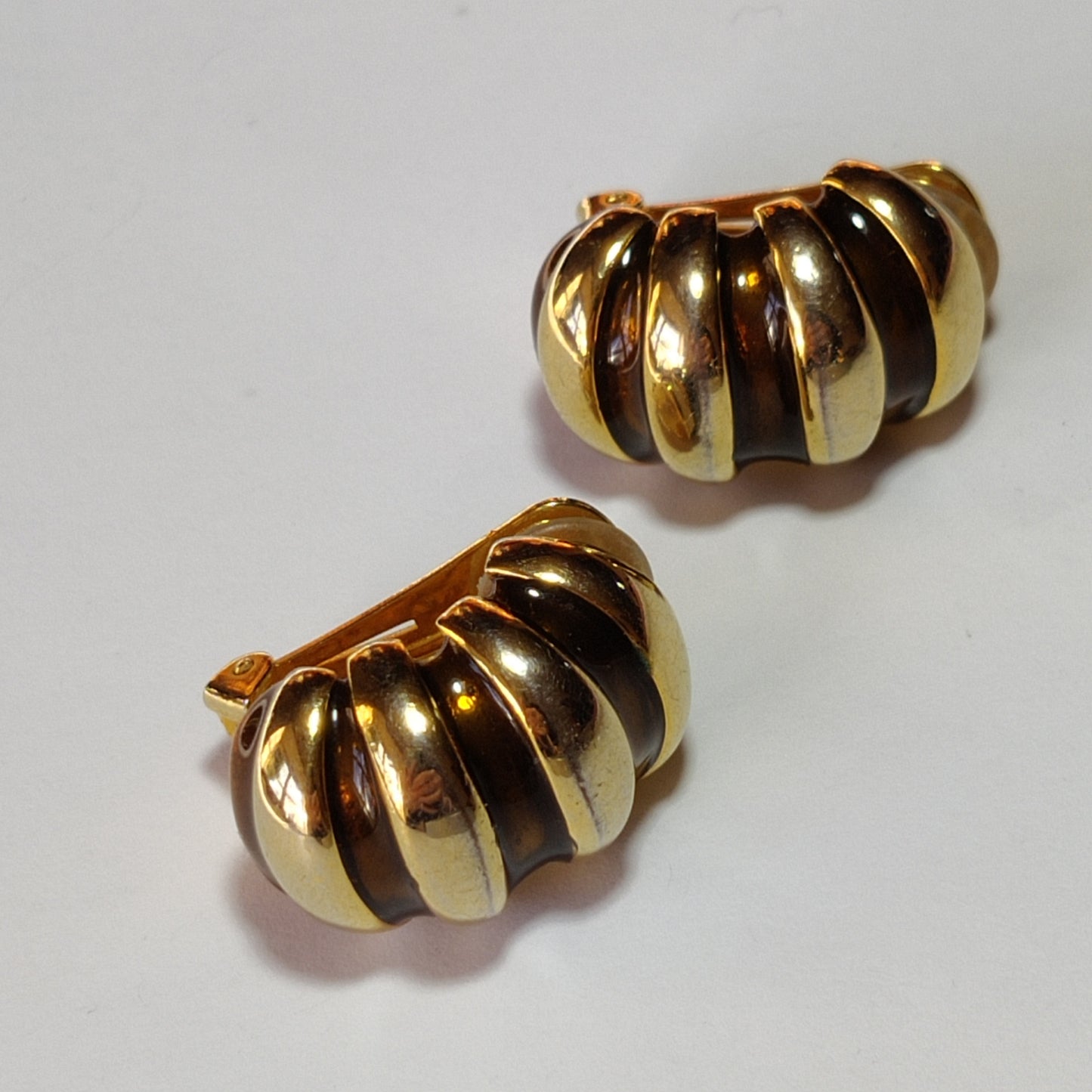 1980s Clip Earrings by Kenneth Jay Lane