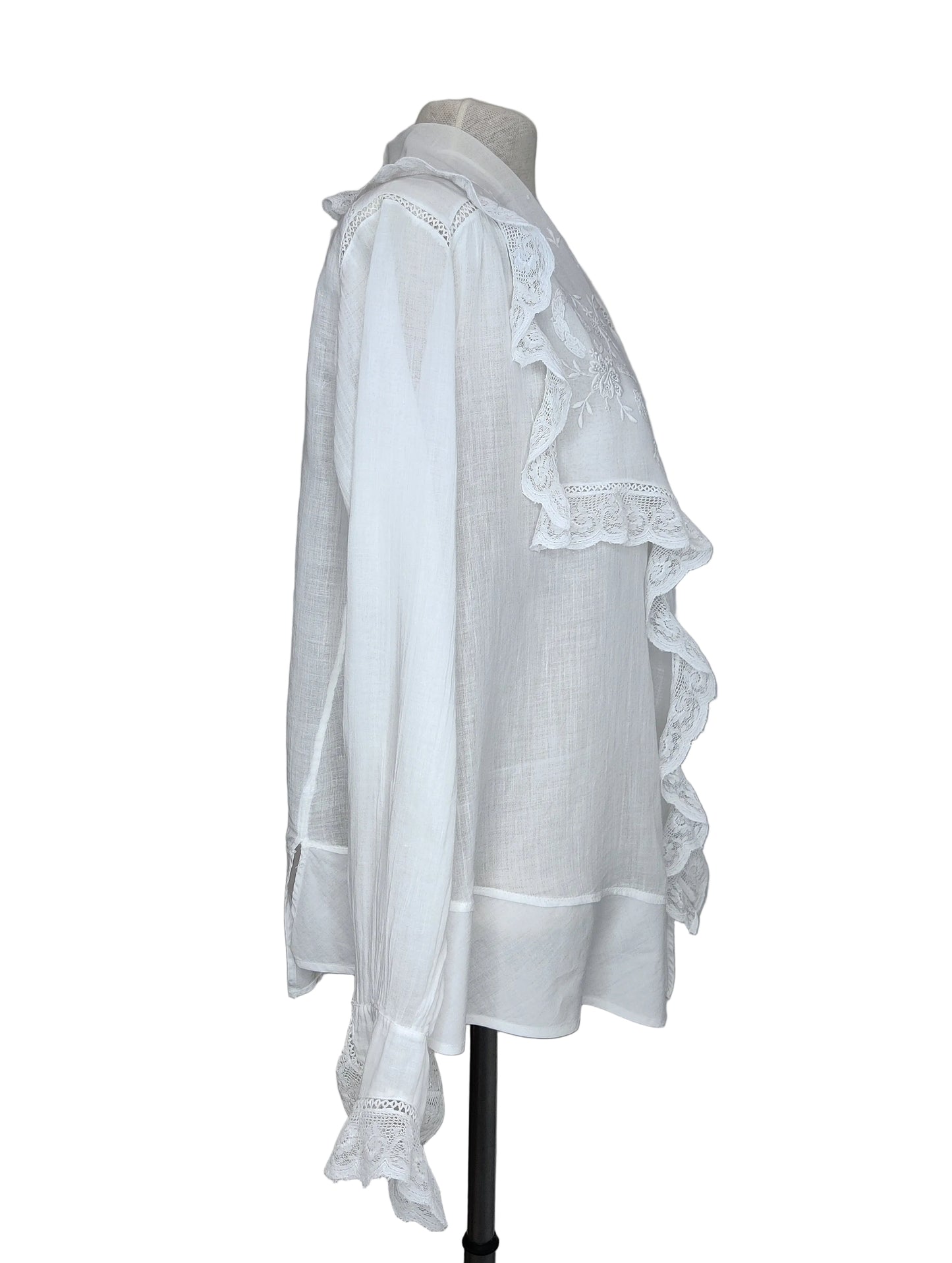 Antique Whitework and Lace Blouse