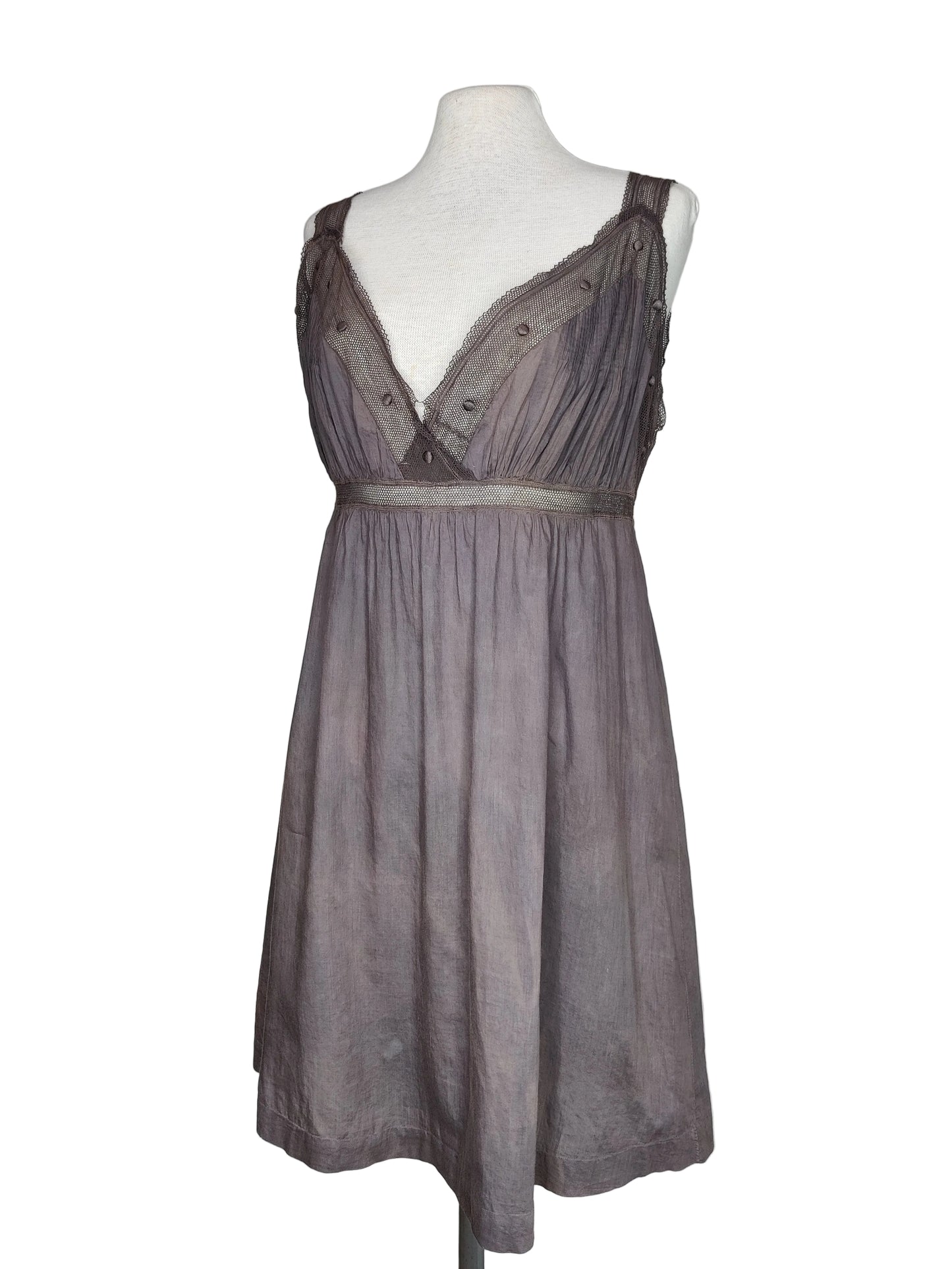 1920s Cotton Slip Dress