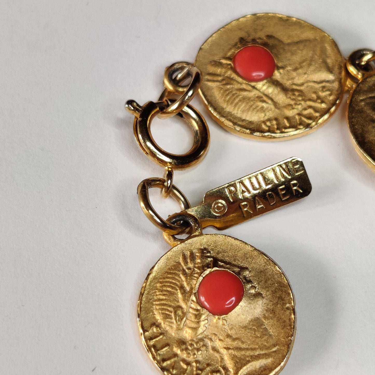 1970s Pauline Rader Coin Necklace
