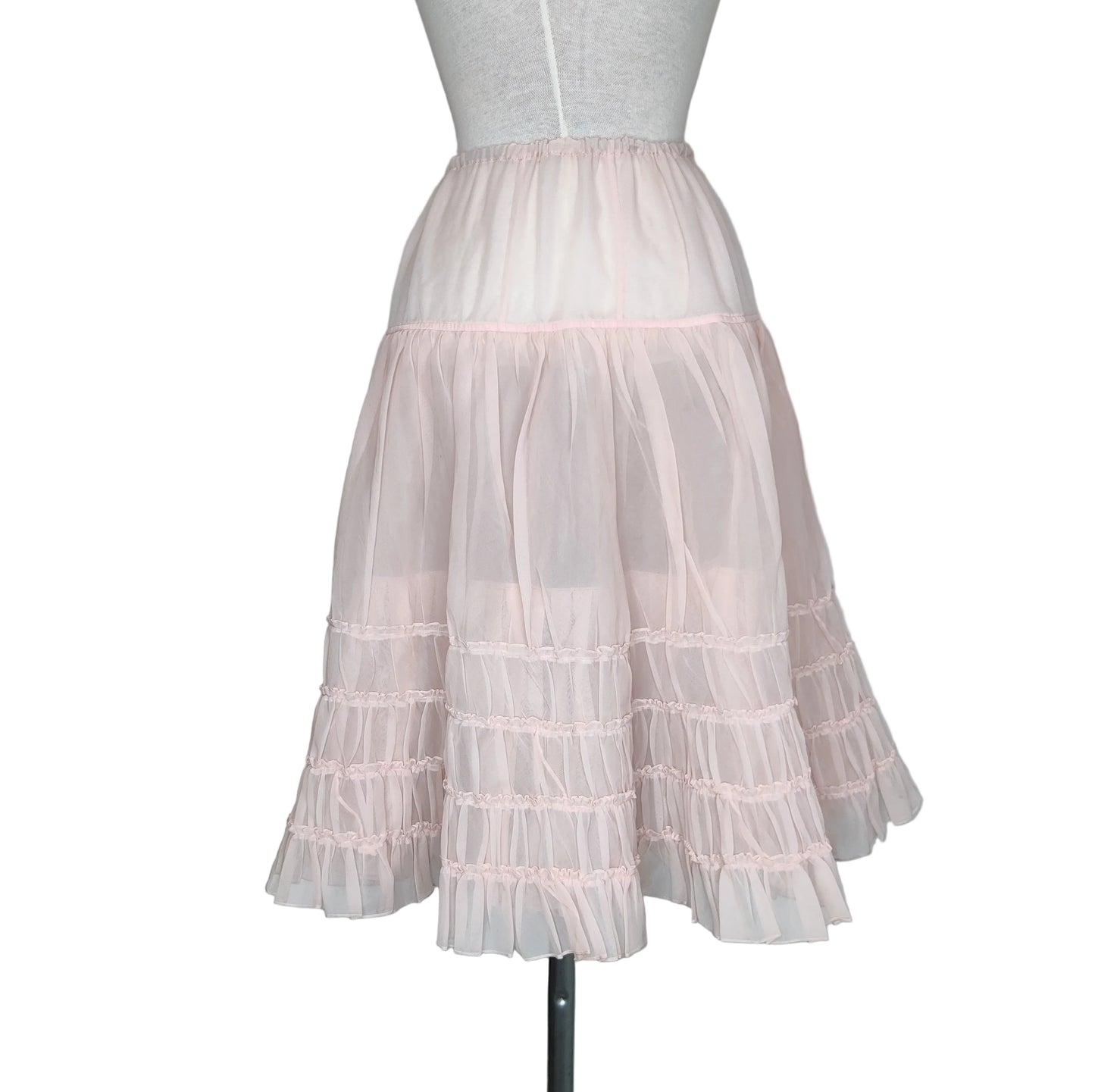 1950s Tiered Petticoat Skirt