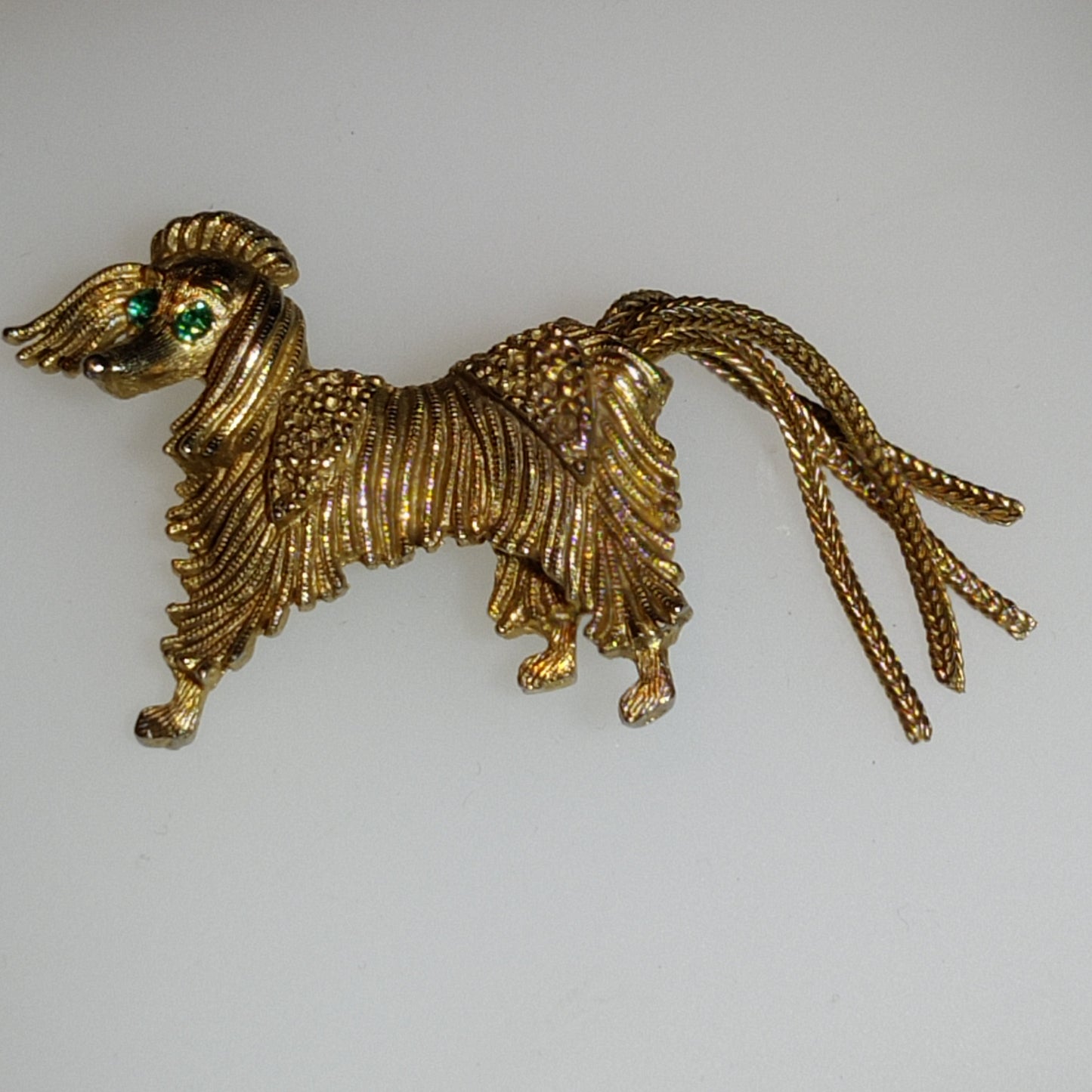 Mid century Dog Brooch
