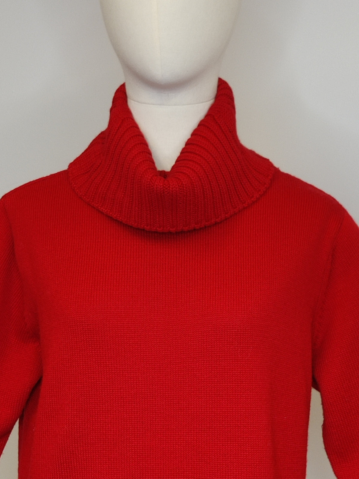 Olsen Vintage Wool Blend Roll Neck Jumper