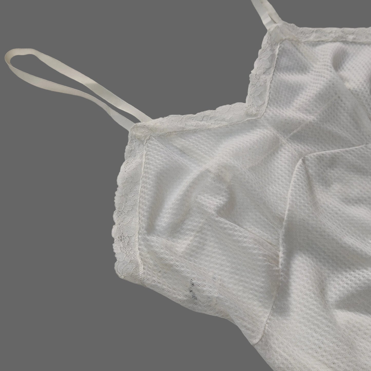 1940s Ivory/Cream Lace Teddy/Camiknickers