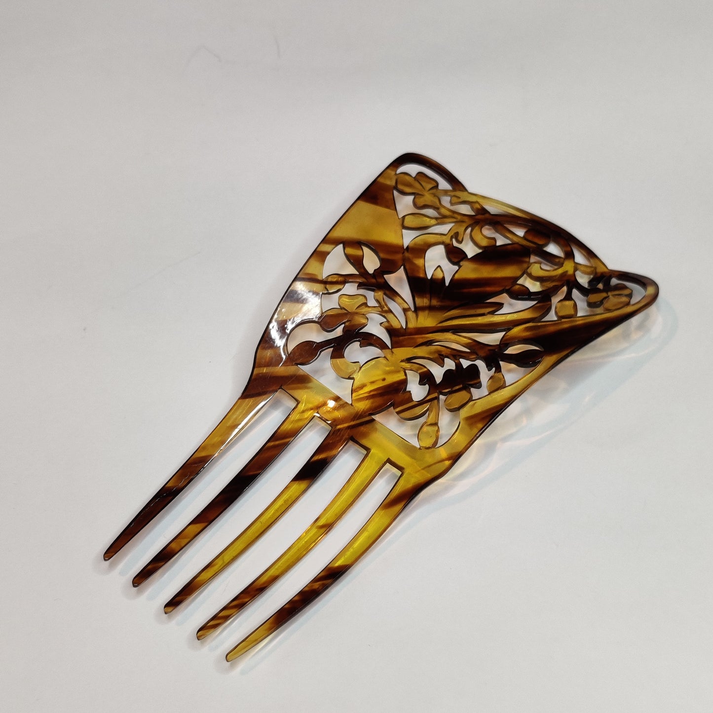 Art Deco Celluloid Hair Comb