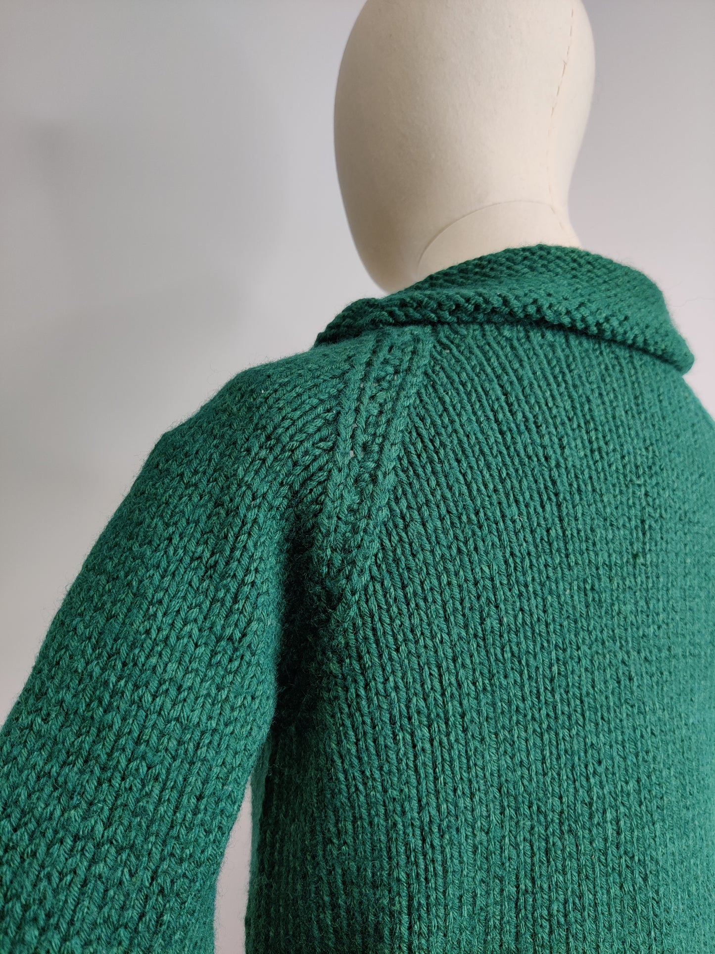 Vintage Chunky Hand-knitted Jumper