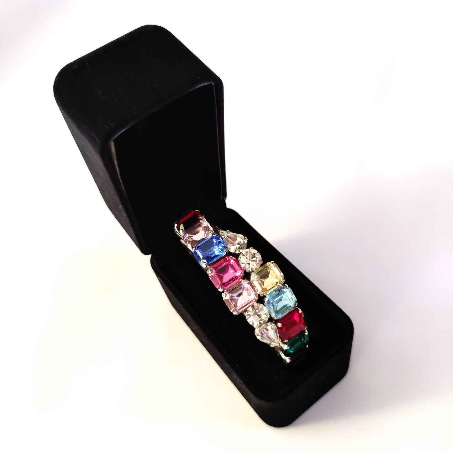 Multicoloured Rhinestone Bangle
