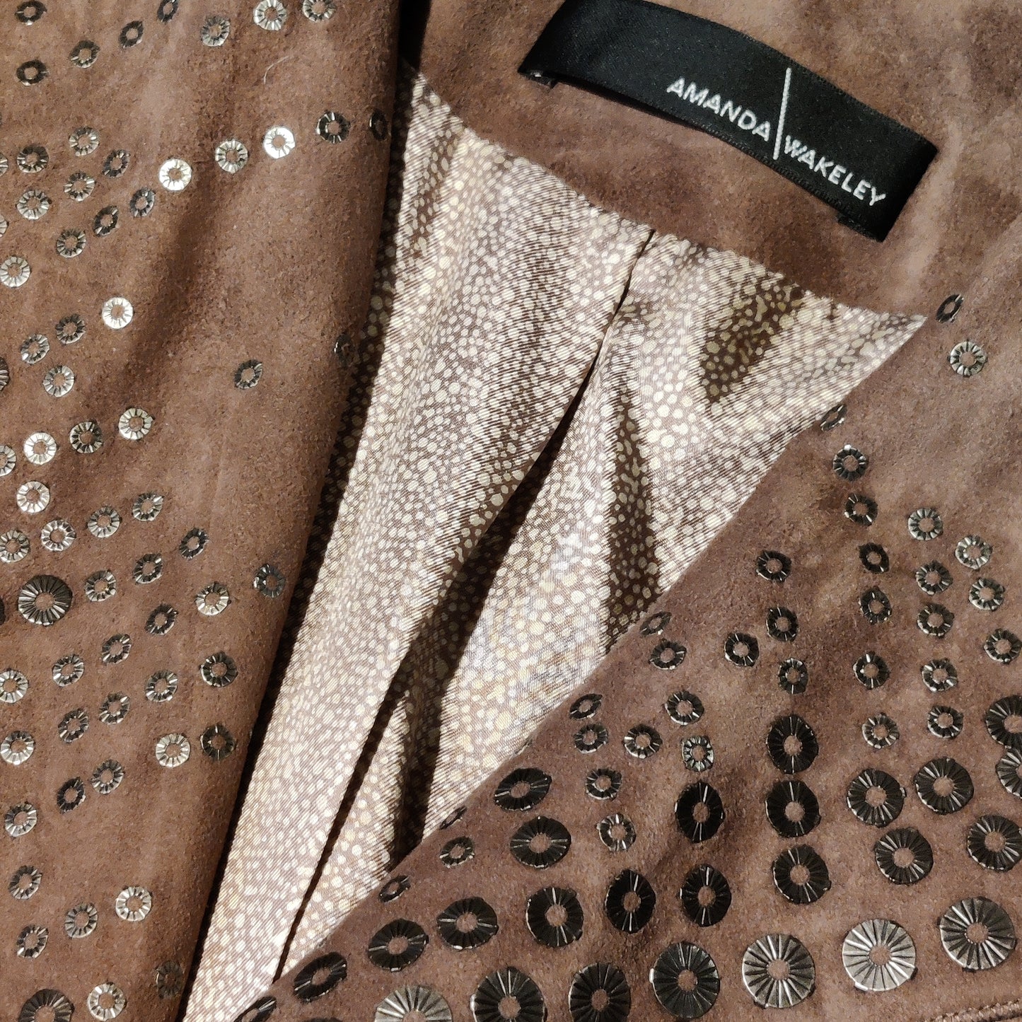 Amanda Wakeley Soft Suede Jacket