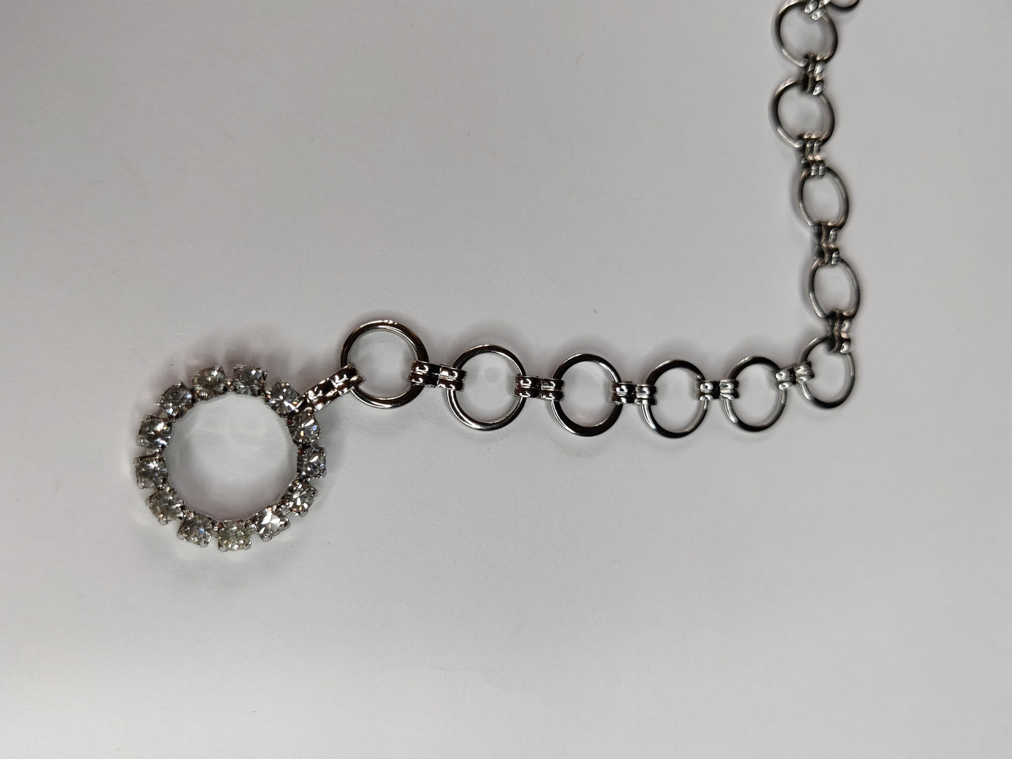 Vintage Diamante Chain Belt