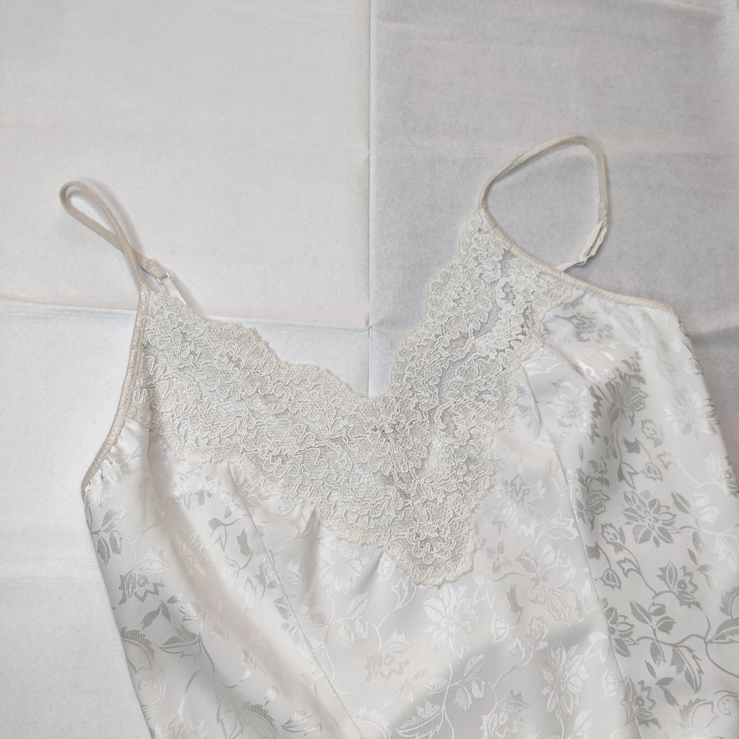 1980s Cream Teddy/Camiknickers