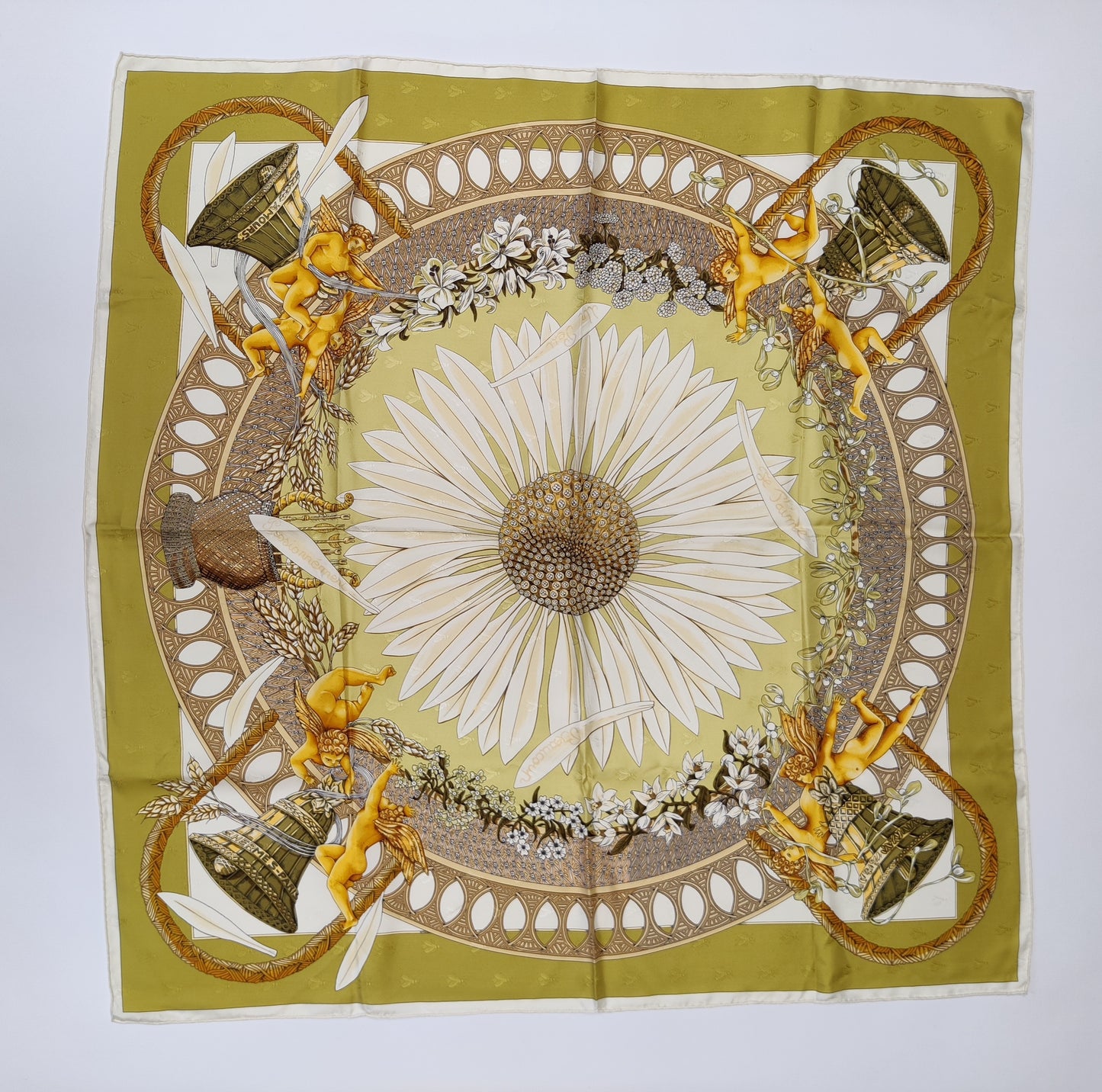 Hermes Silk Scarf