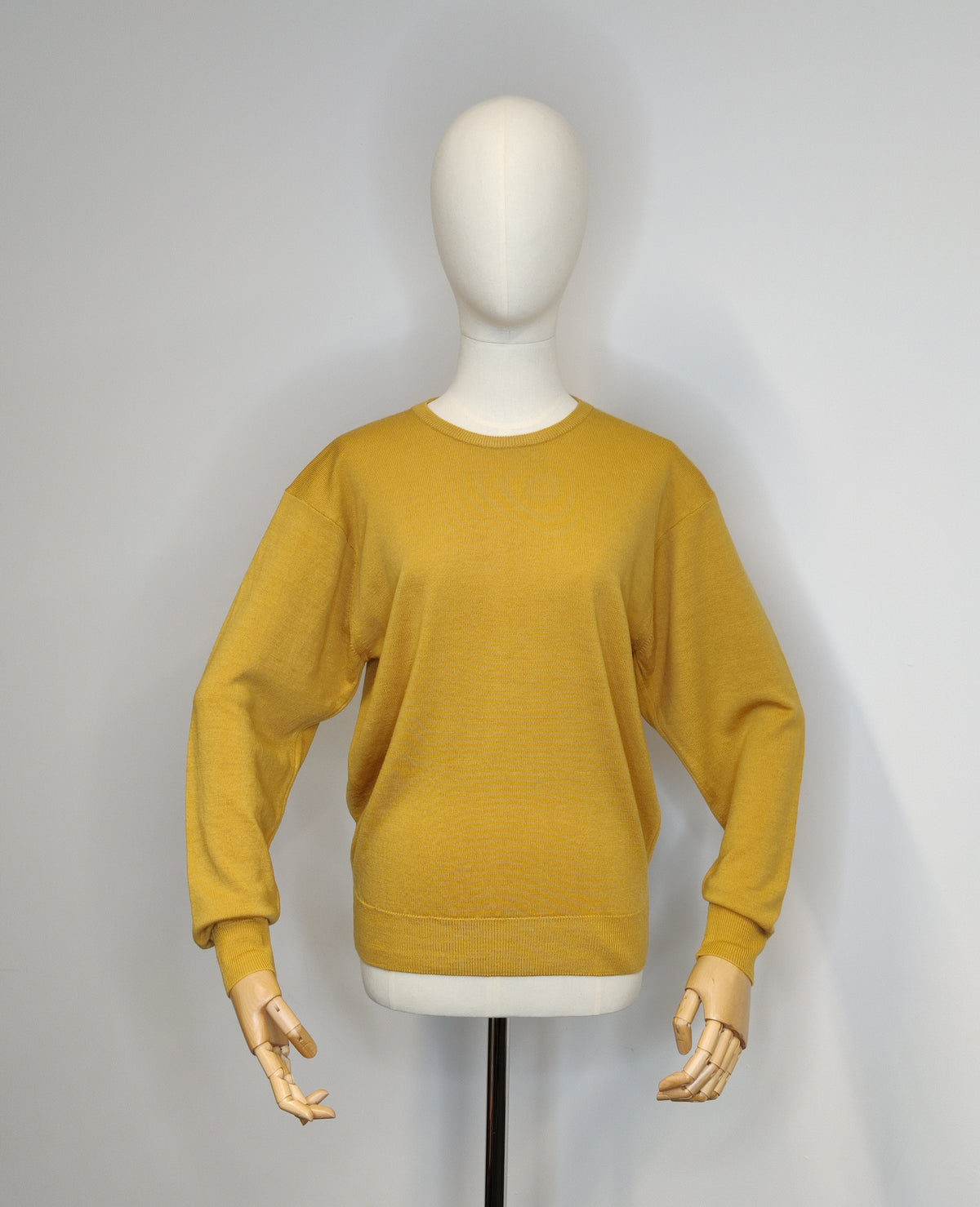 Vintage Straven Pure Merino Wool Crew Neck Jumper