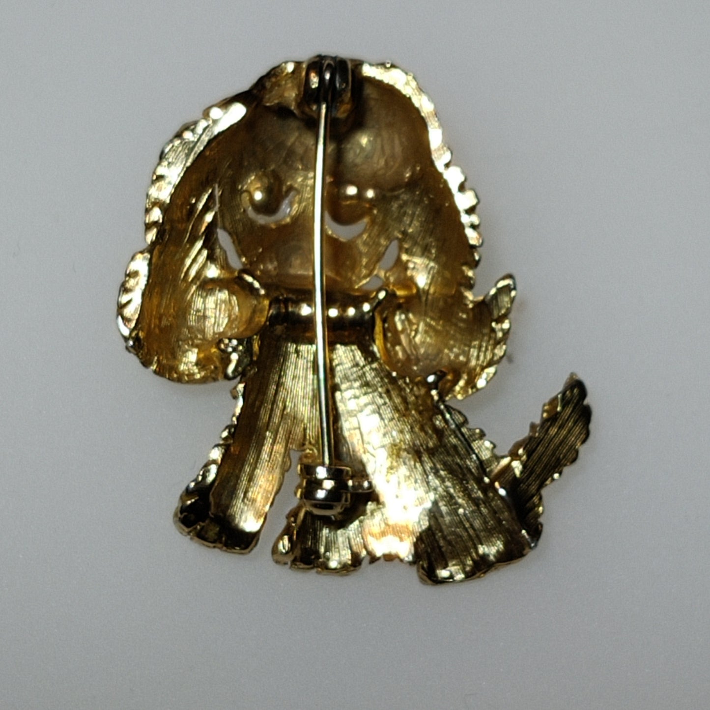 Vintage Puppy Brooch