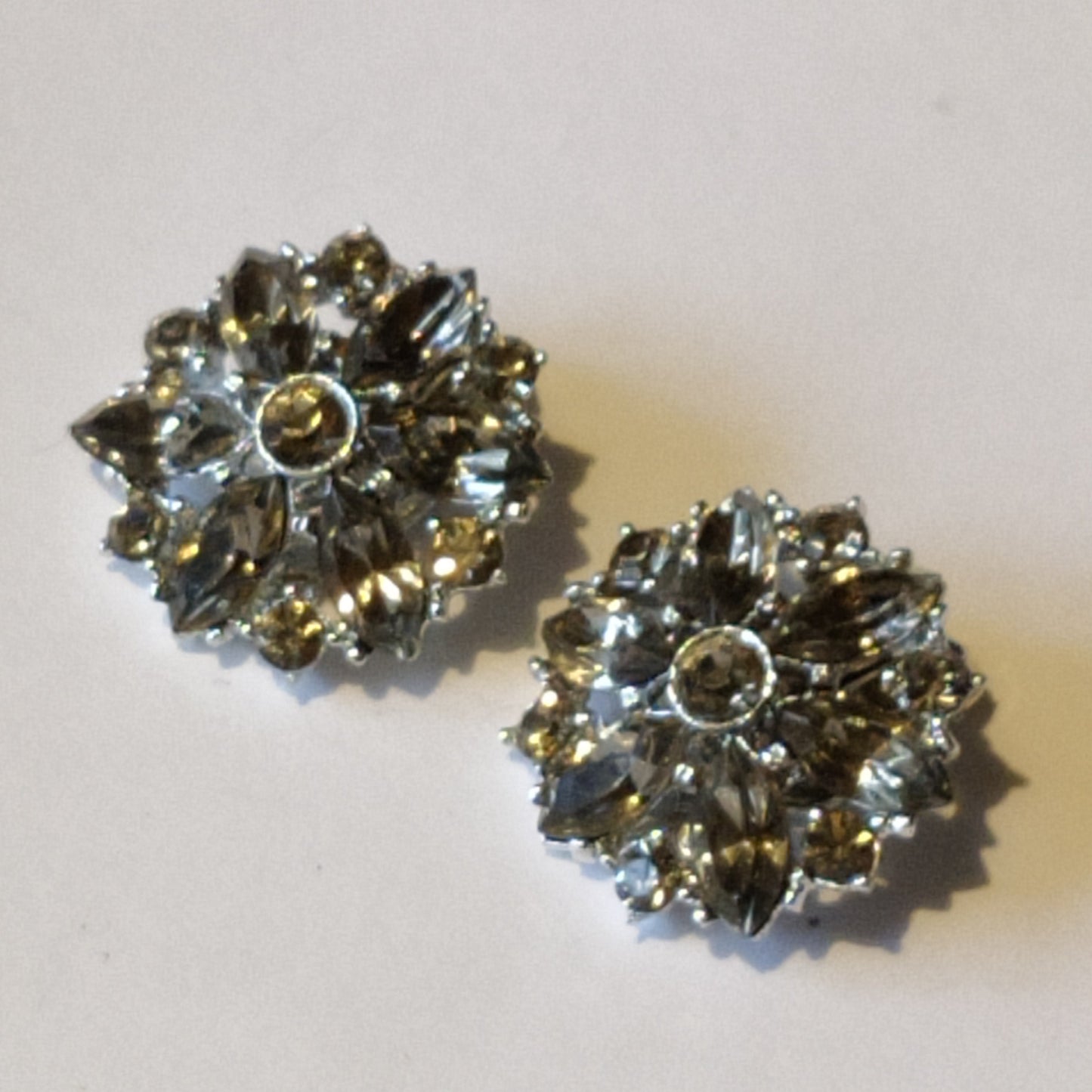 Vintage Diamante Earrings
