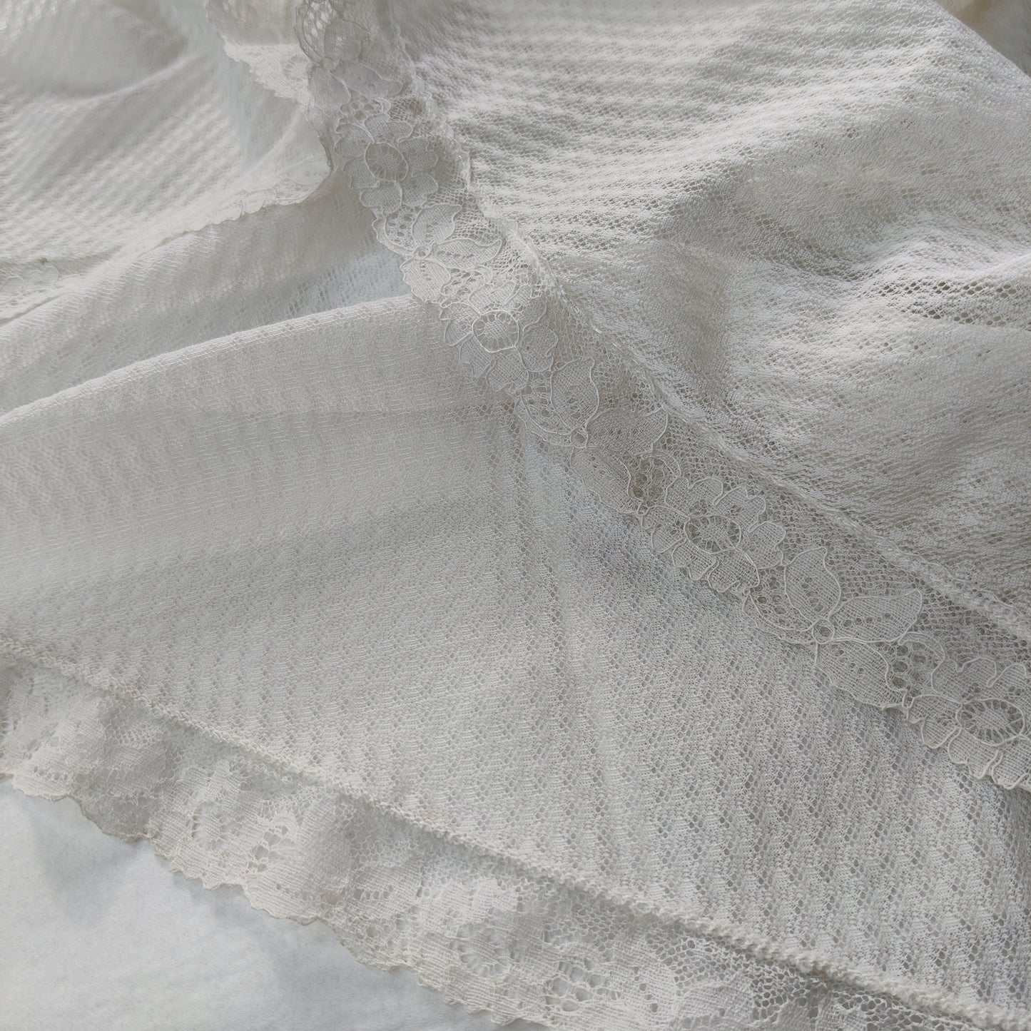 1940s Ivory/Cream Lace Teddy/Camiknickers