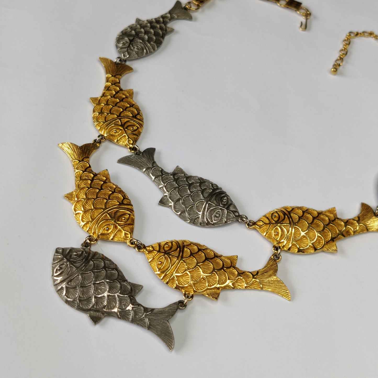 Vintage Fish Necklace by Pauline Rader