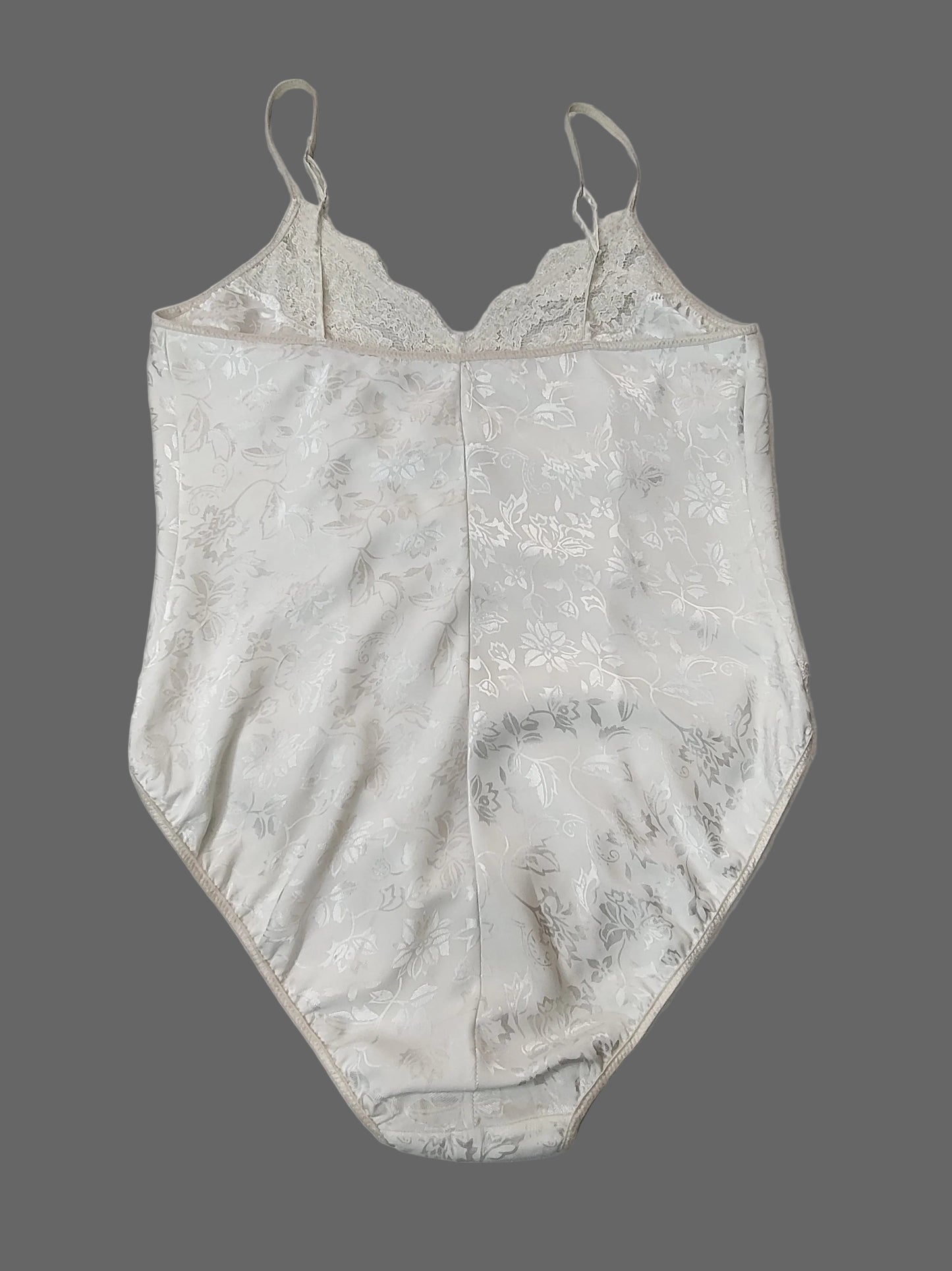 1980s Cream Teddy/Camiknickers