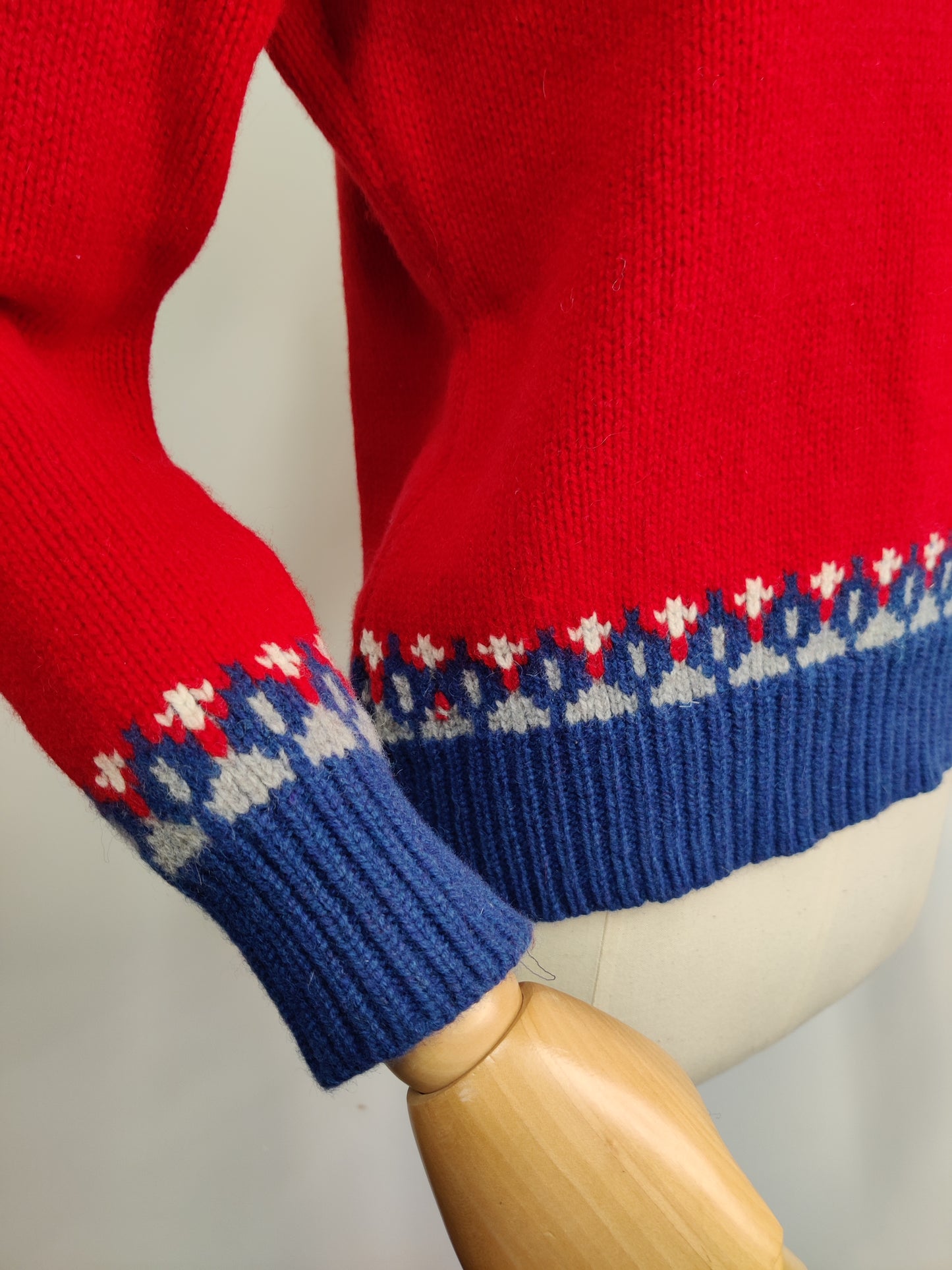 Vintage Lambswool Fair Isle Jumper