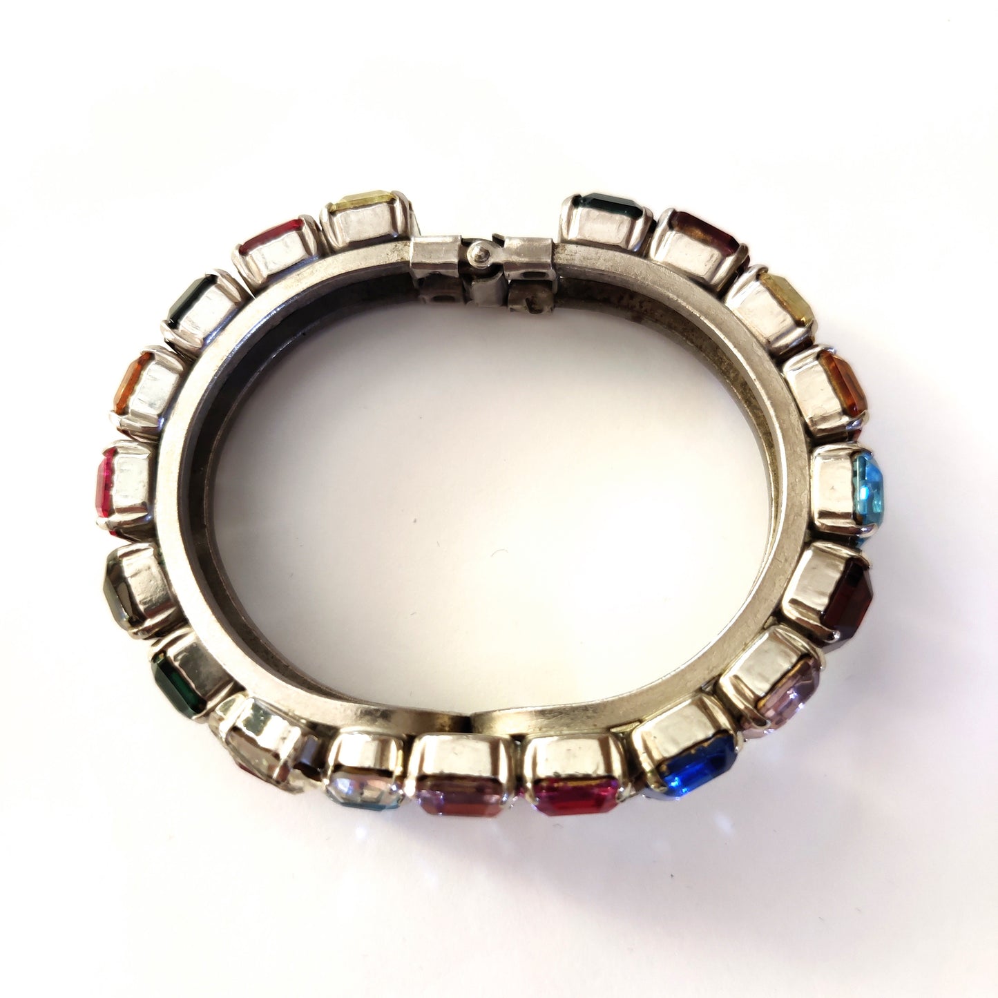 Multicoloured Rhinestone Bangle