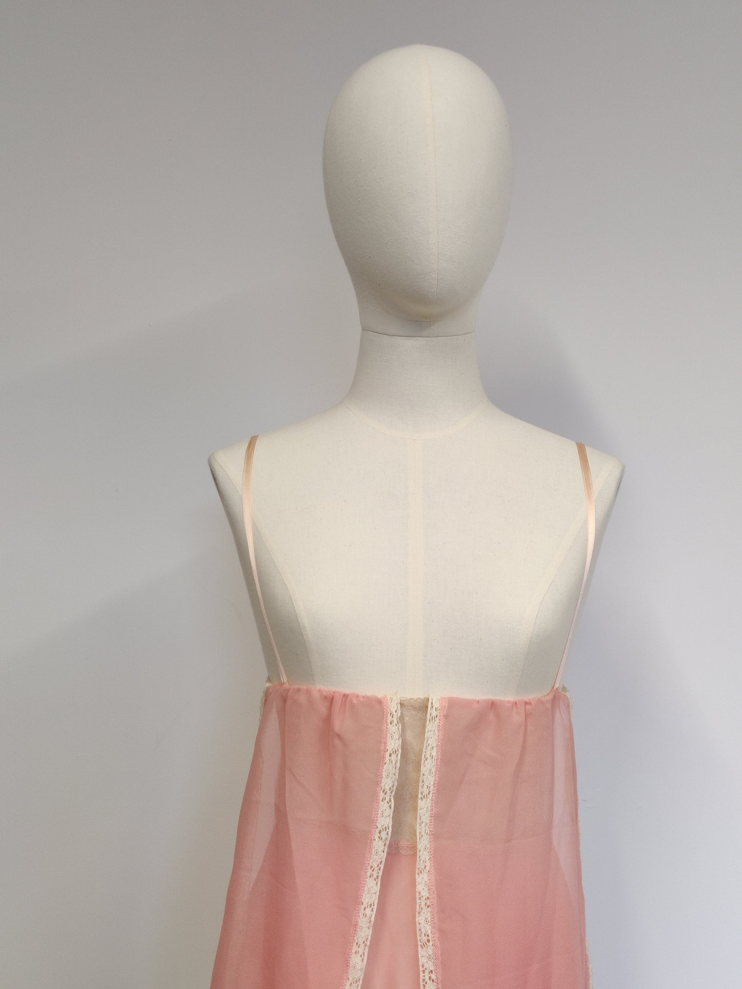 Vintage Janet Reger Nightdress and Gown Set